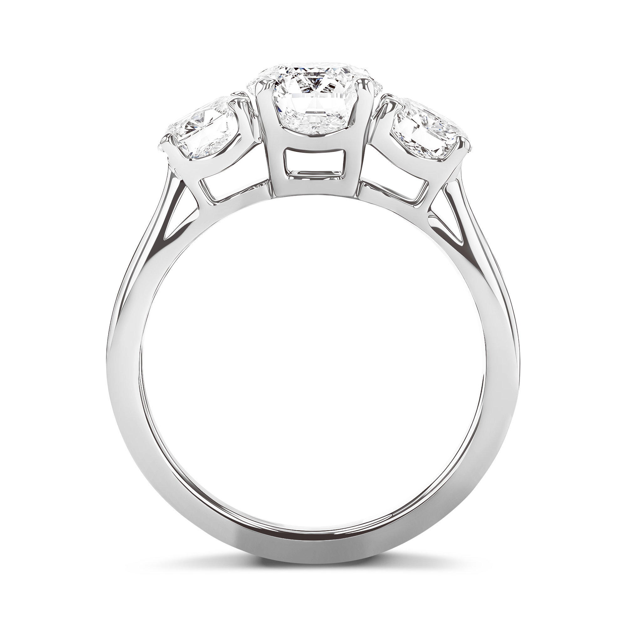 Trilogy 0.60ct Diamond Three Stone Ring Brilliant cut, Claw set_3