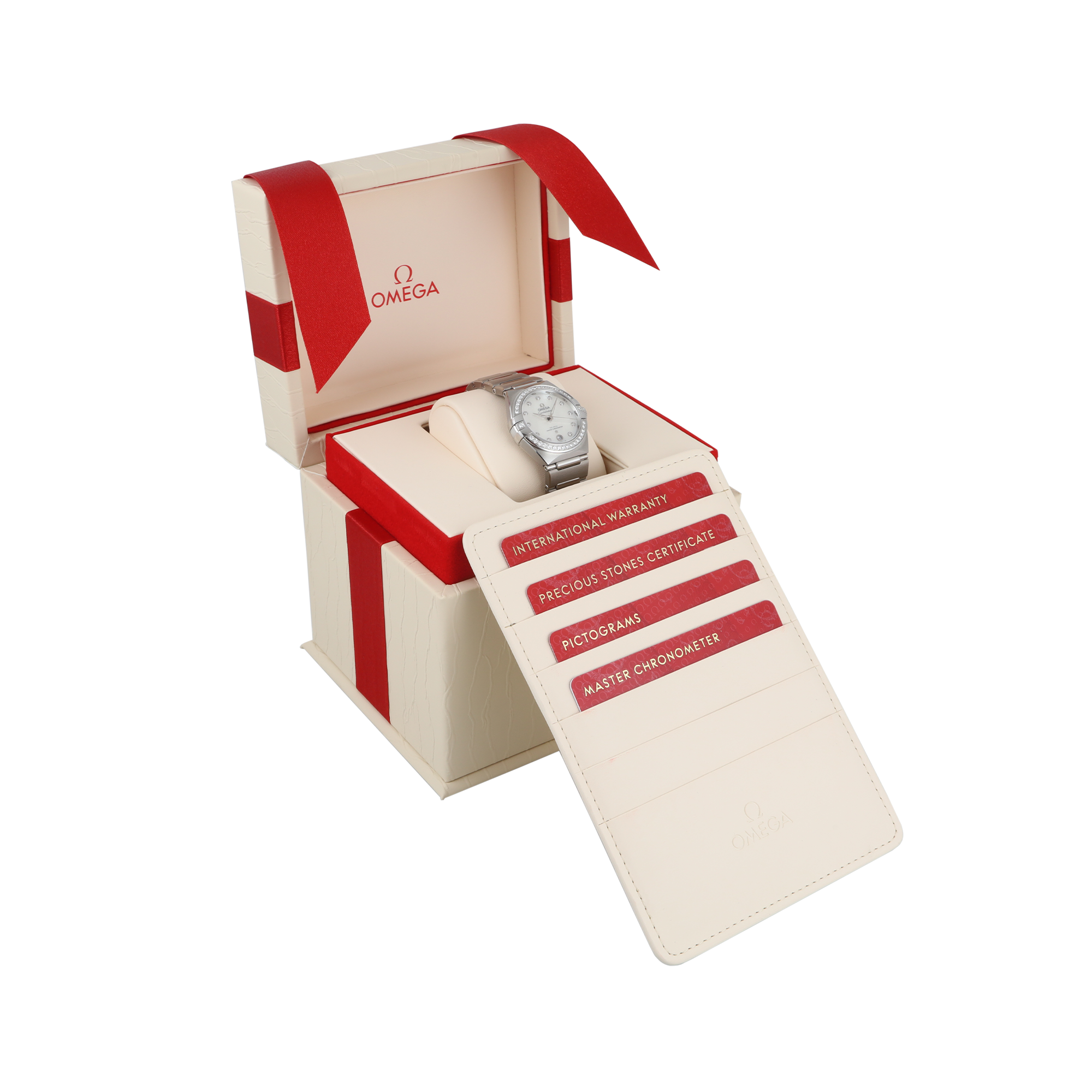 Pre-Owned OMEGA Constellation O13115292055001 Watch - 29mm, Mother  