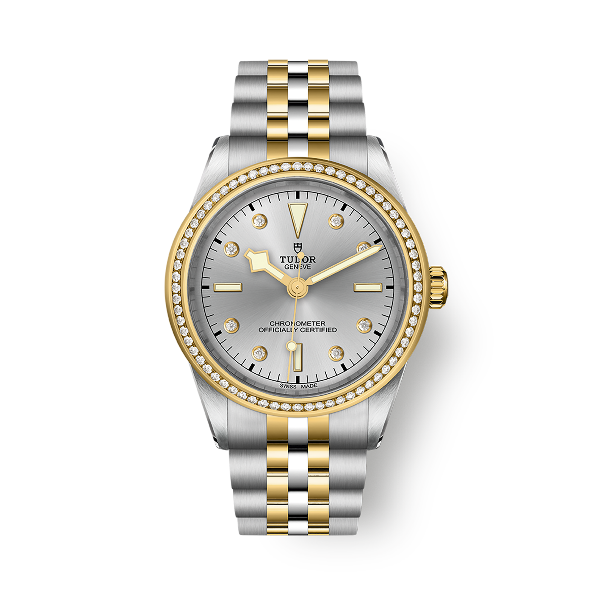 Tudor Black Bay One 39 S&G 39mm, Silver Dial, Diamond Numerals_1
