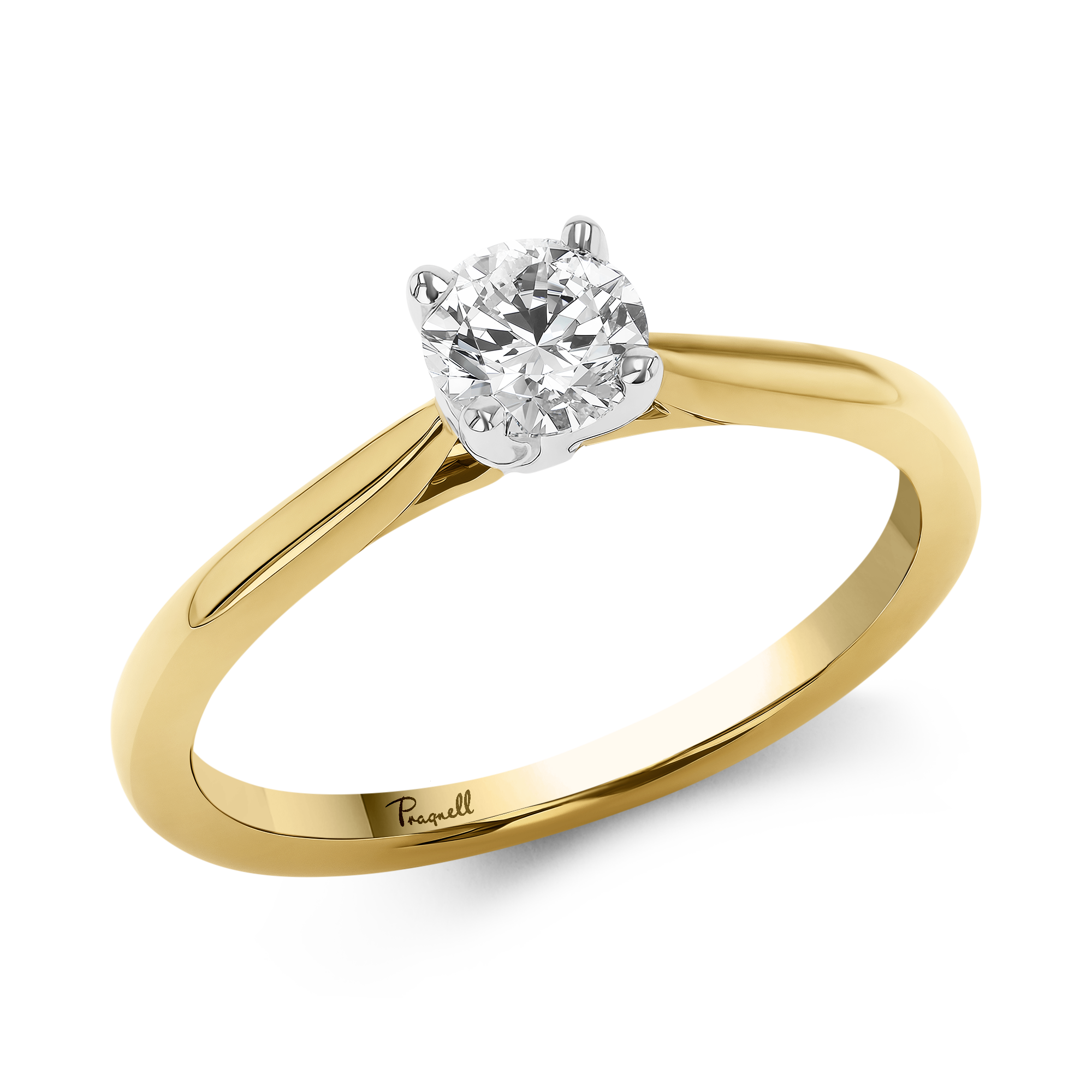 Gaia 0.40ct Brilliant Cut Diamond Ring Brilliant cut, Claw set_1
