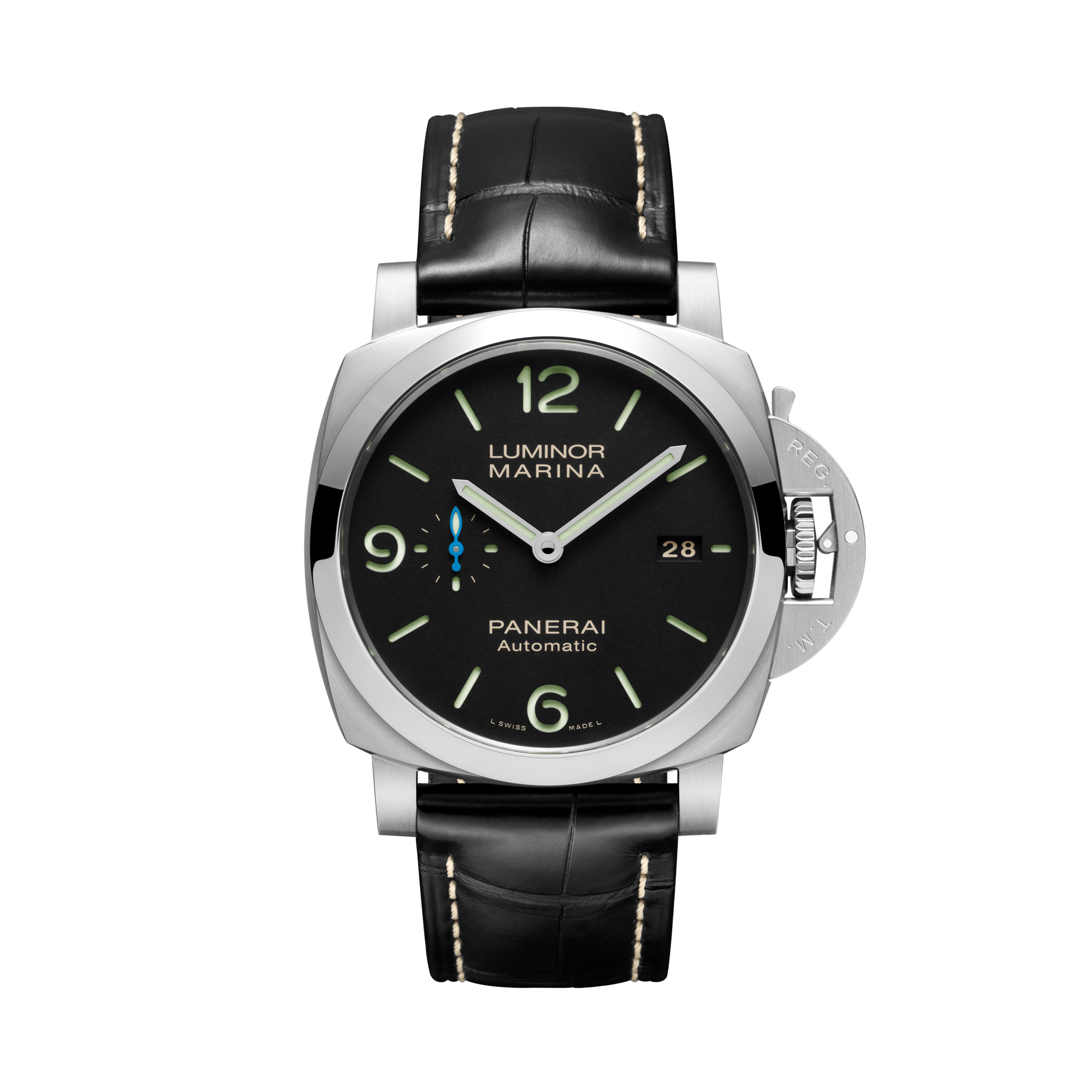 Panerai Luminor Marina 1950 3 Days 44mm, Black Dial, Arabic/Baton Numerals_1