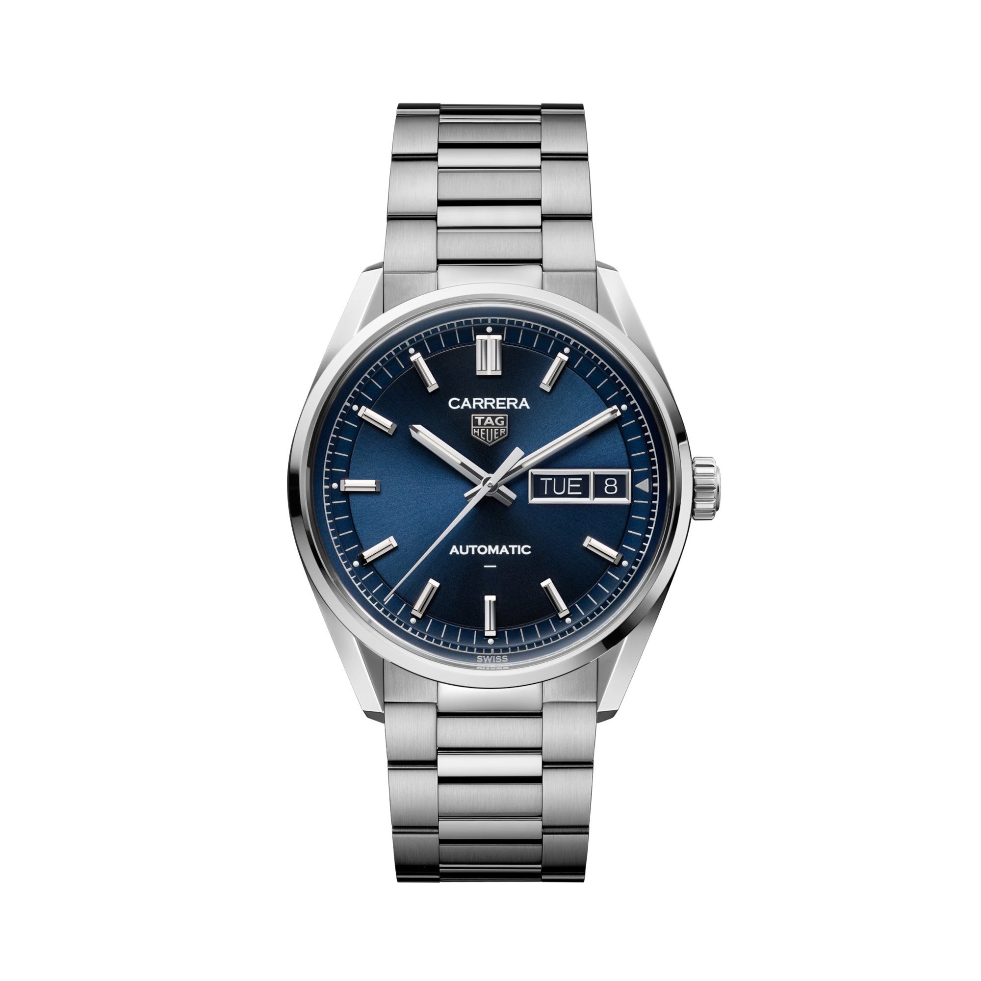 Carrera Day-Date 41mm, Blue Dial, Baton Numerals_1