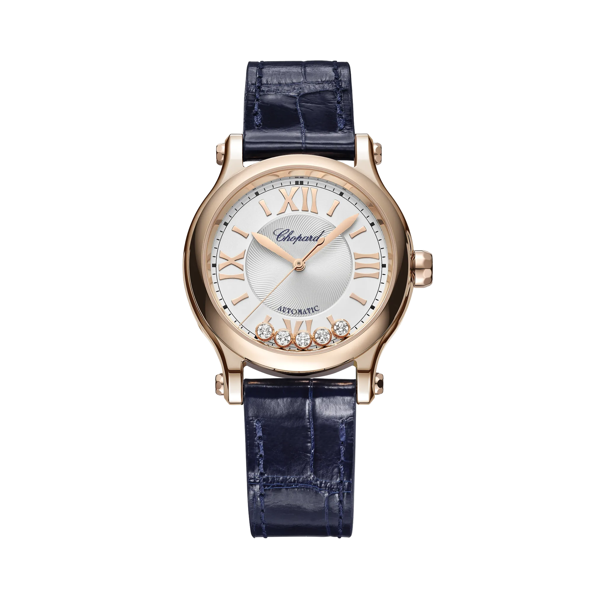 Chopard Happy Sport 33 33mm, Silver Dial, Baton/Roman Numerals_1