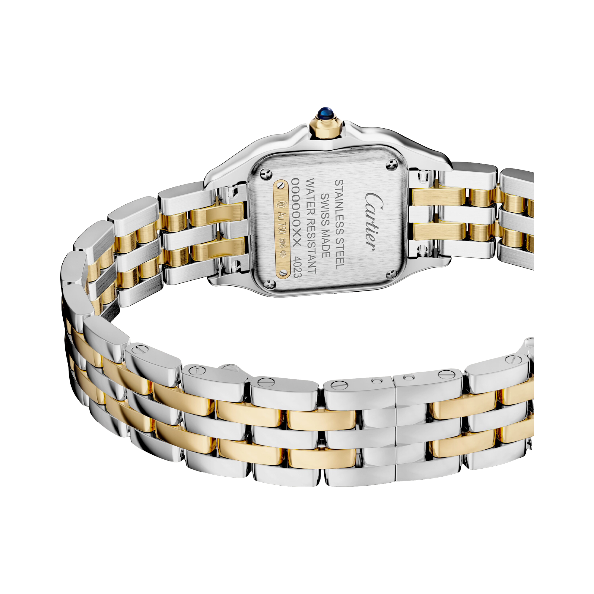 Cartier Panthère de Cartier Small, Silver Dial, Roman Numerals_4