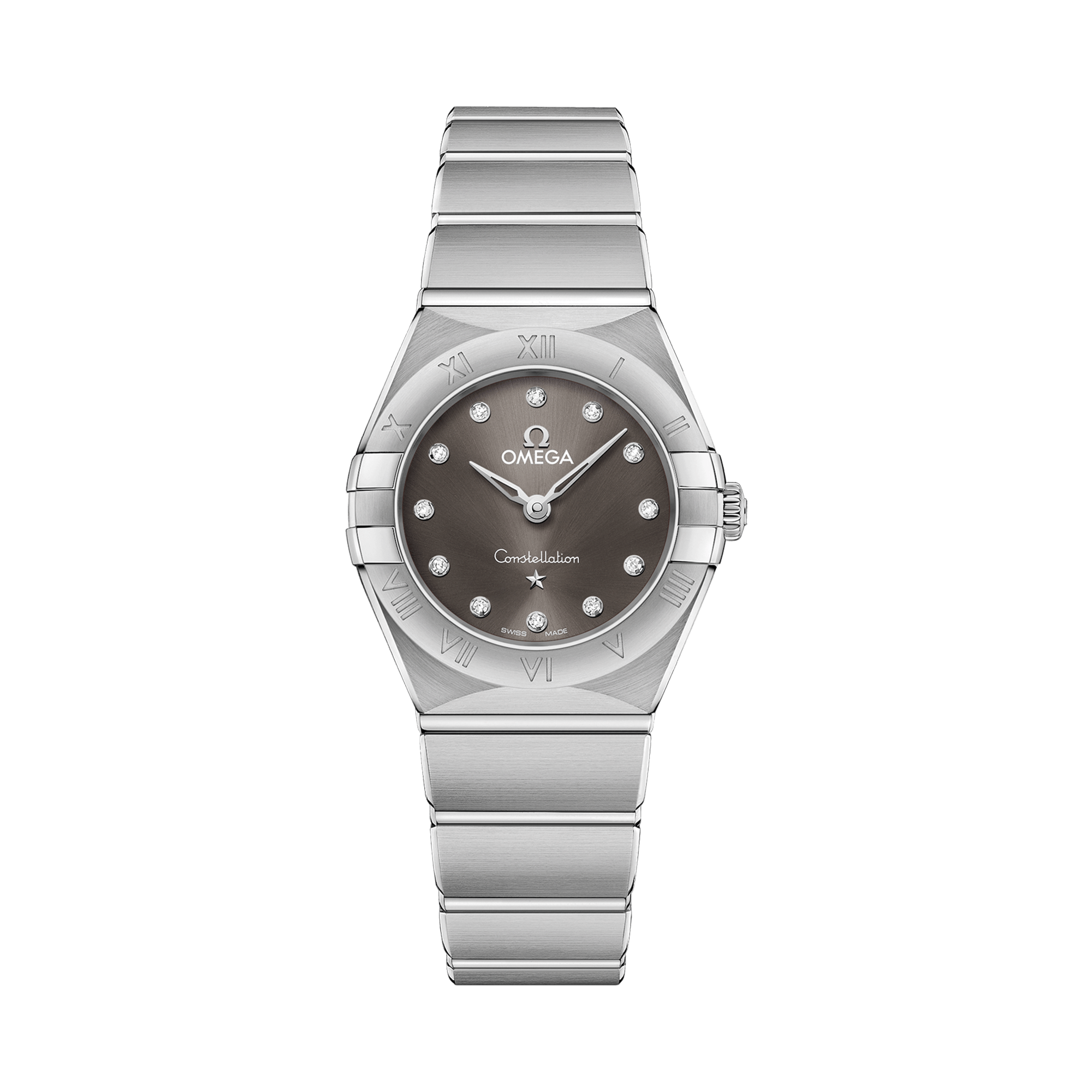 OMEGA Constellation 25mm, Grey Dial, Diamond Numerals_1