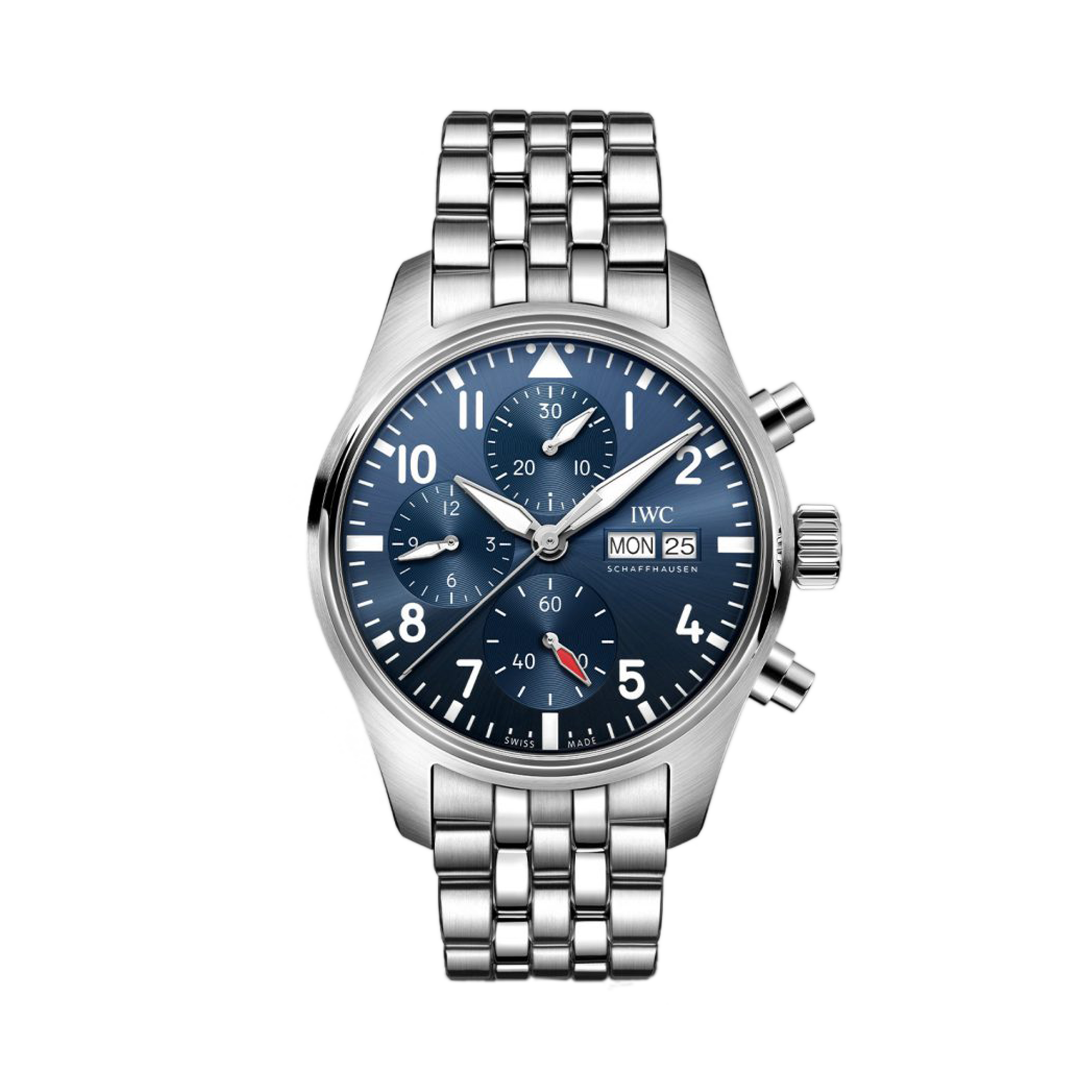 IWC Pilot's Chronograph 41 41mm, Blue Dial, Arabic Numerals_1