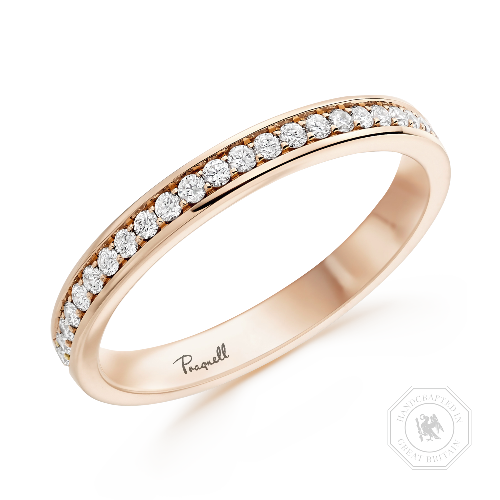 Brilliant Cut Diamond Eternity Ring Brilliant Cut, Eternity, Thread Set_1