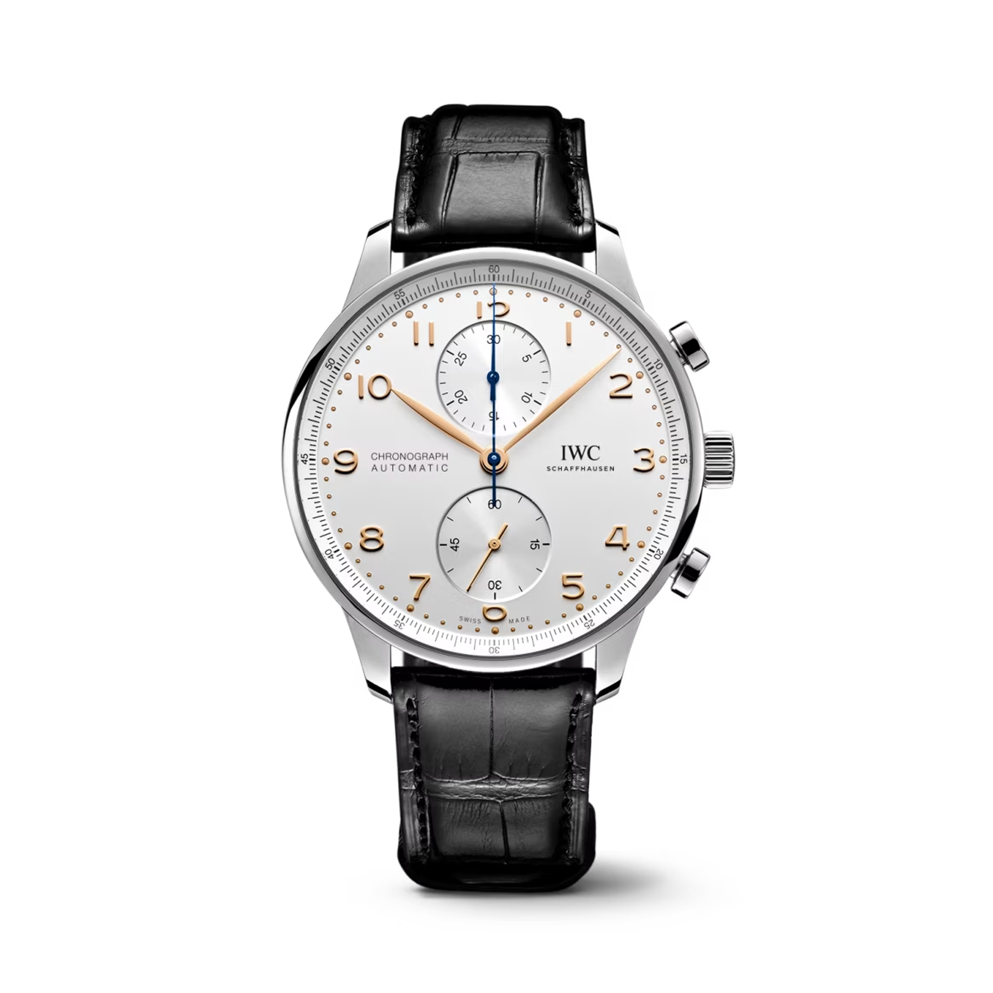 IWC Portugieser Chronograph 41mm, Silver Dial, Arabic Numerals_1