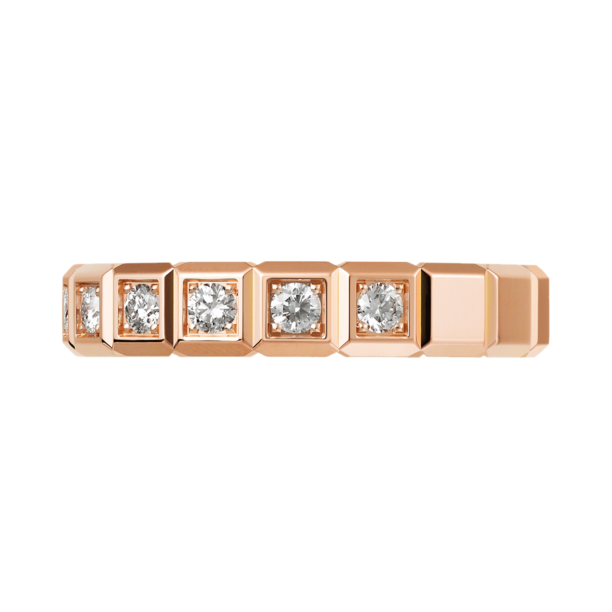 Chopard Ice Cube Diamond Ring Brilliant Cut, Channel Set_2