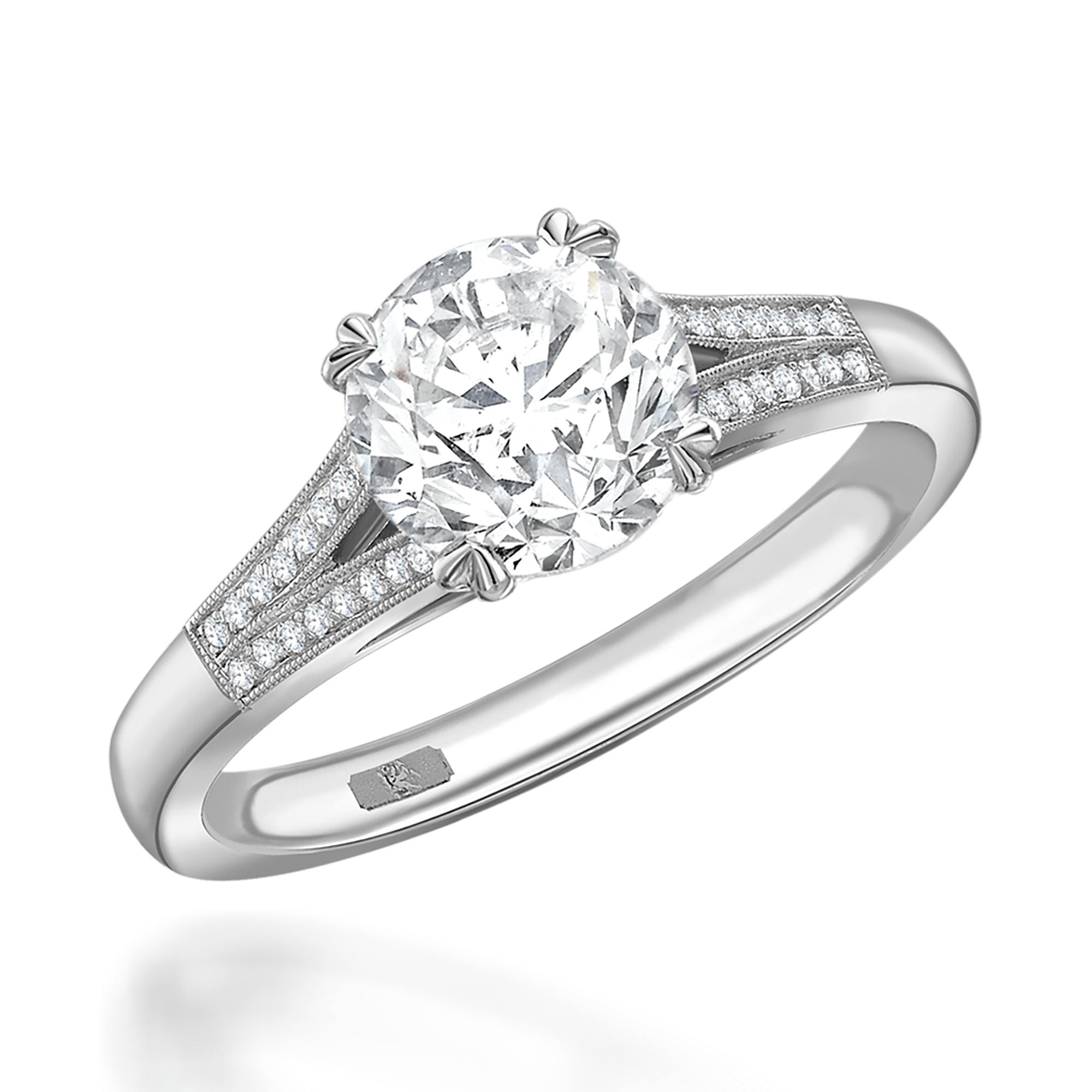Imperial 1.30ct Diamond Solitaire Ring Brilliant cut, Claw set_1
