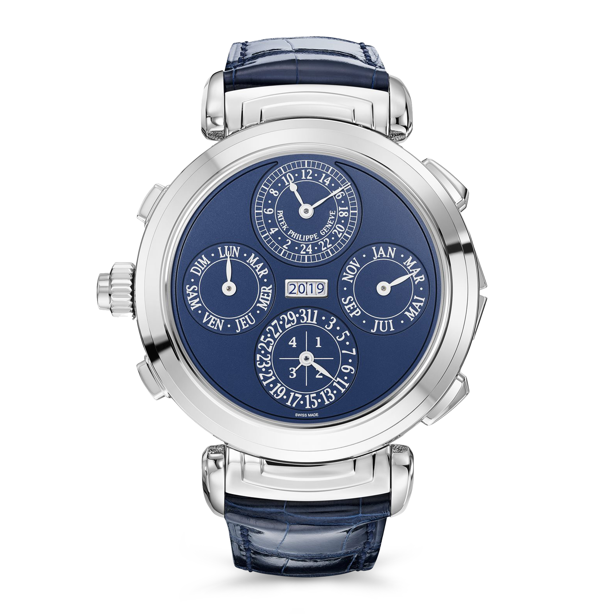 Patek Philippe Grand Complications 47.7mm, Blue Dial, Arabic Numerals_2
