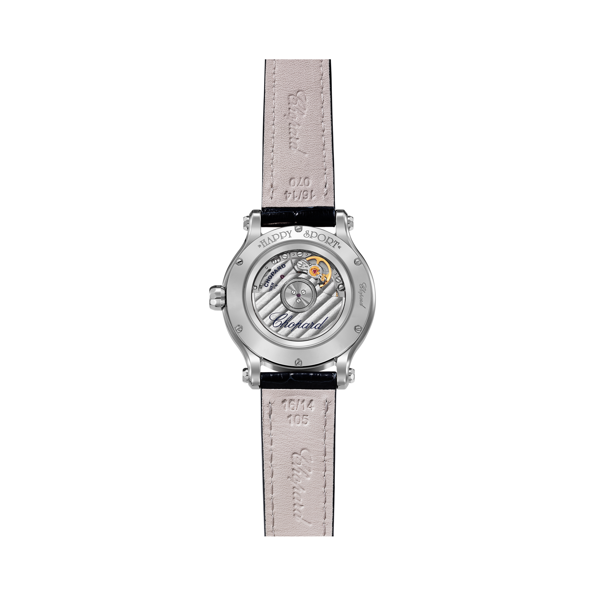 Chopard Happy Sport 33 33mm, Silver Dial, Baton/Roman Numerals_2