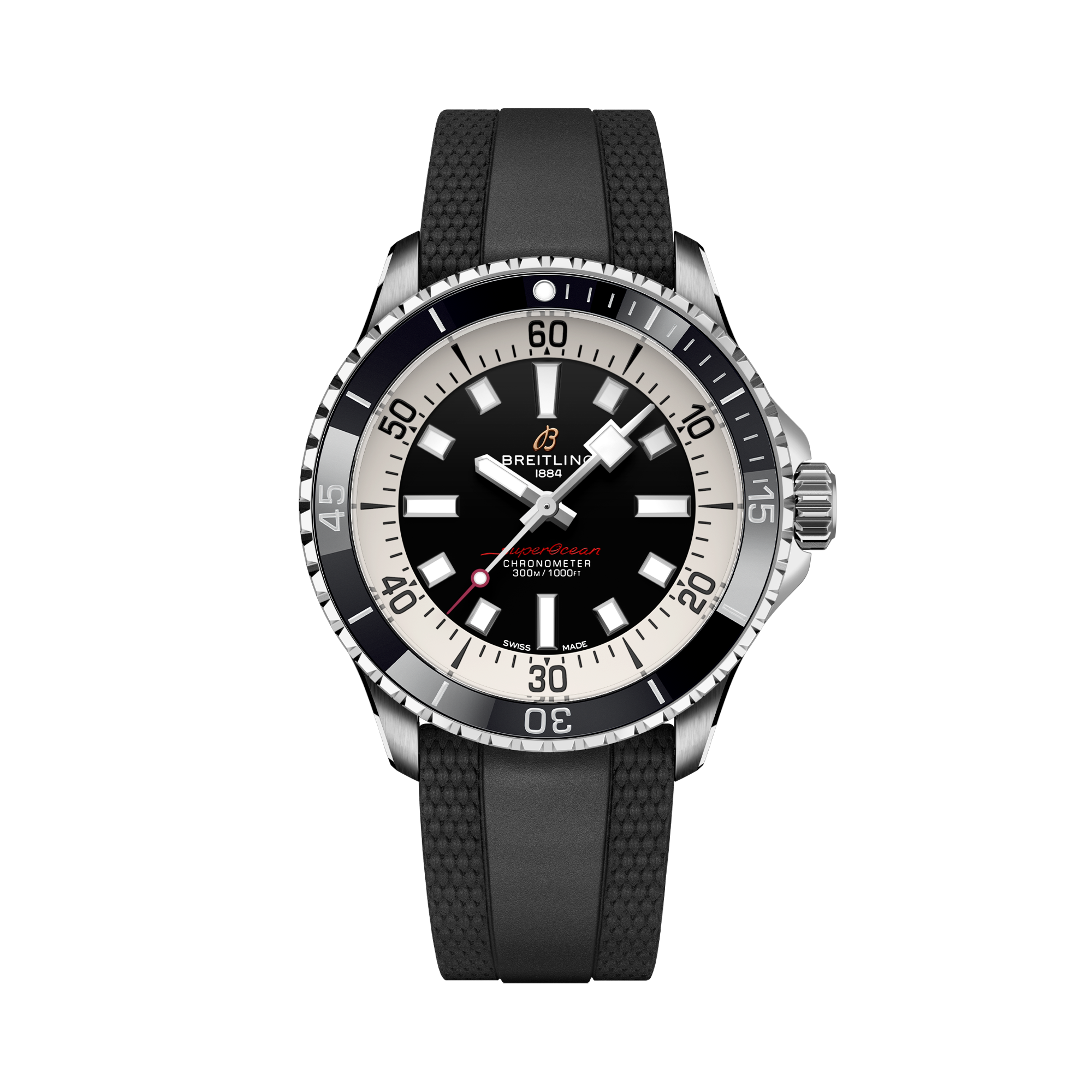 Breitling Superocean Automatic 42 42mm, Black Dial, Arabic & Baton Numerals_1