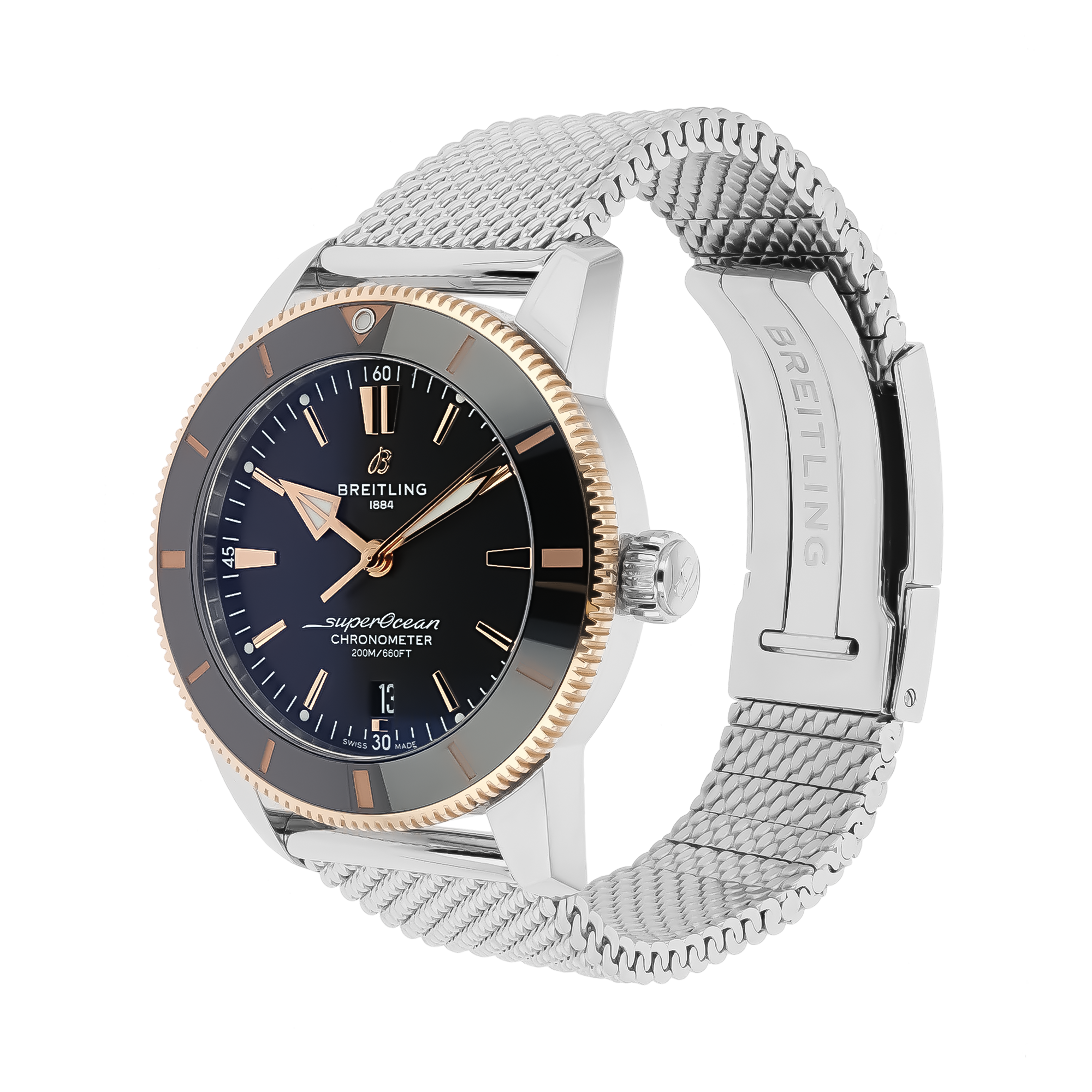 Breitling Superocean Heritage B20 Automatic 44 44mm, Black Dial, Baton Numerals_2