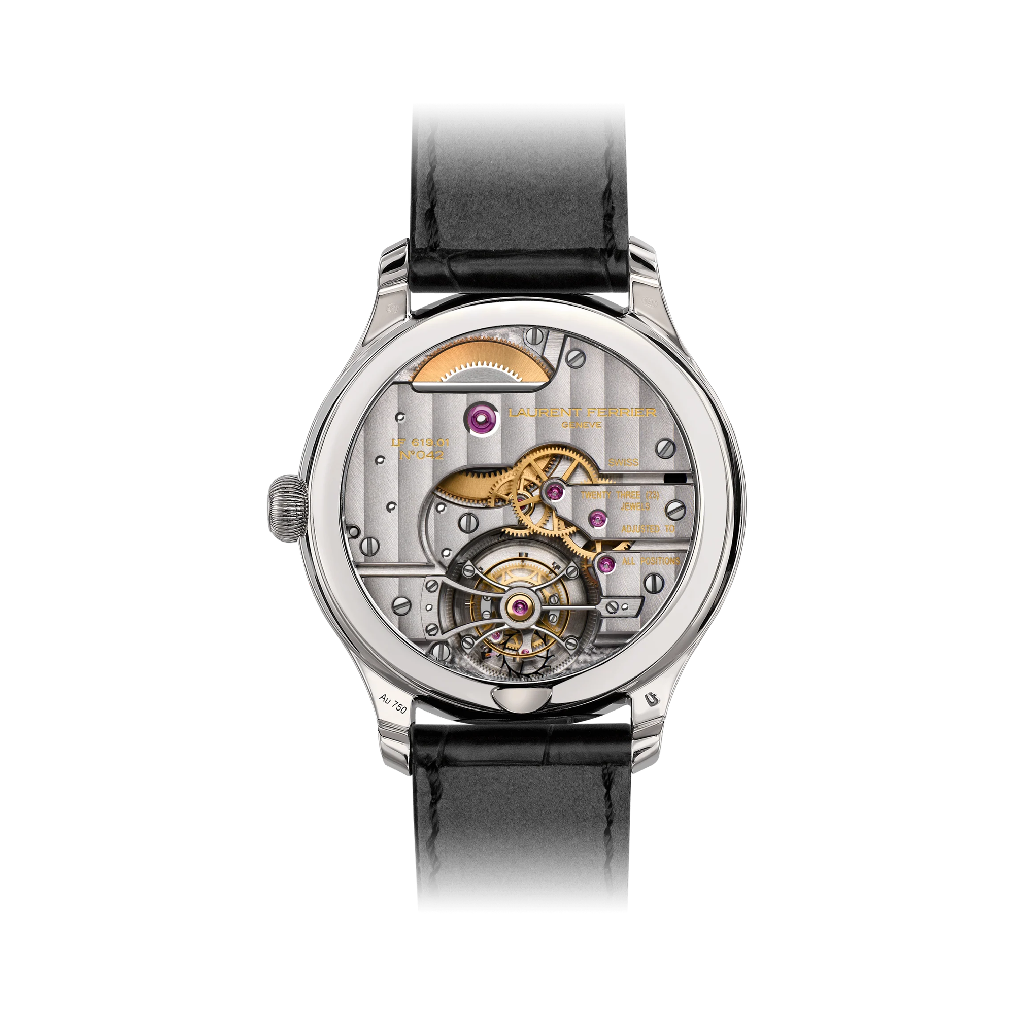 Laurent Ferrier Classic Tourbillon Black Onyx 41mm, Black Onyx Dial, Roman Numerals_2