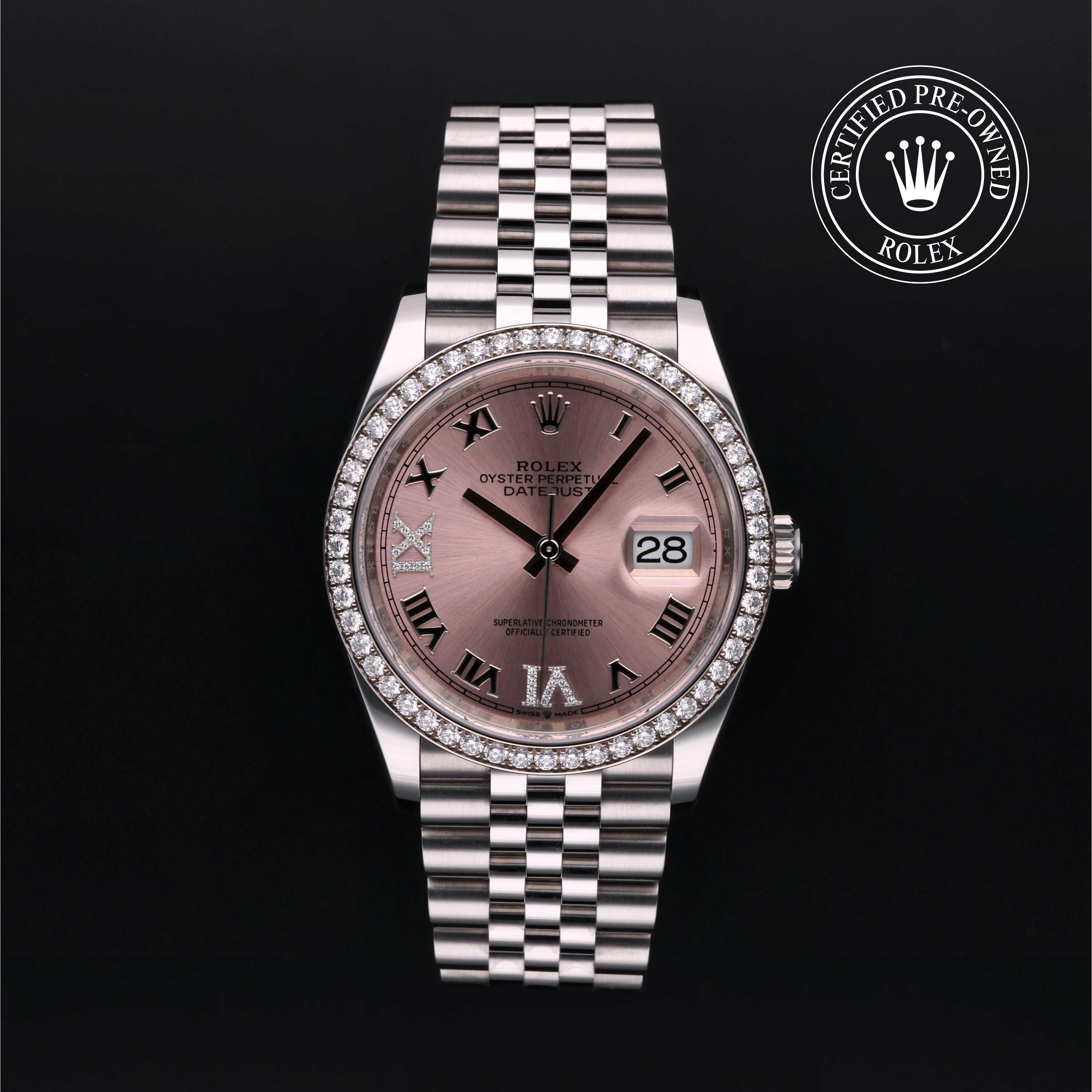 Rolex Datejust 36 2023, 36mm, Oystersteel and White Gold