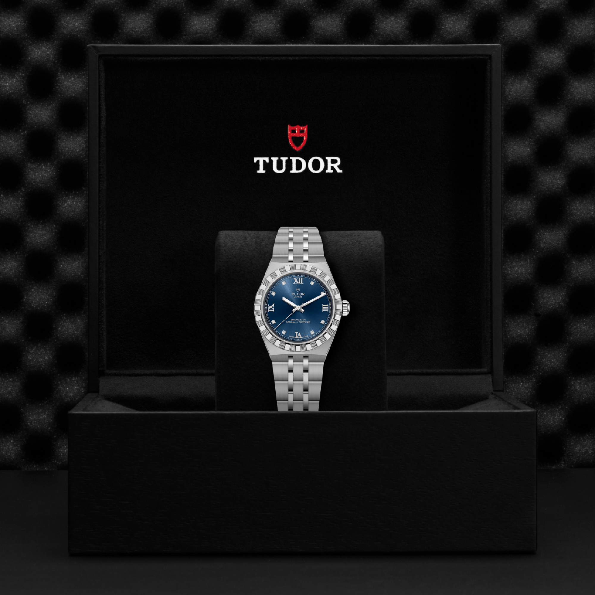 Tudor Royal 30mm, Blue Dial, Baton/Roman Numerals_4