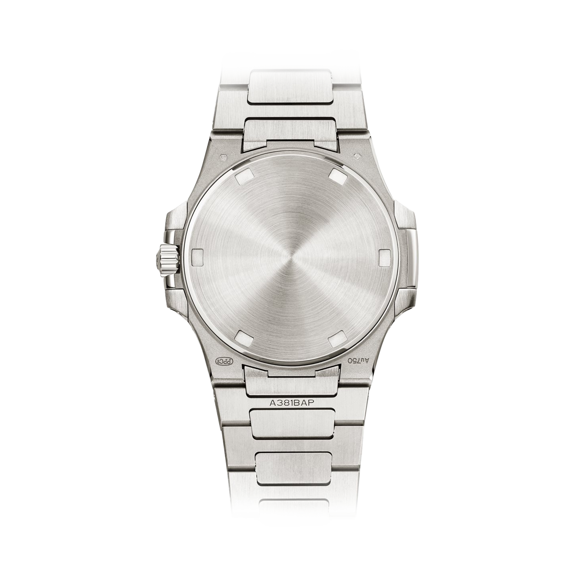 Patek Philippe Nautilus 32mm, Blue Dial, Arabic/Baton Numerals_2