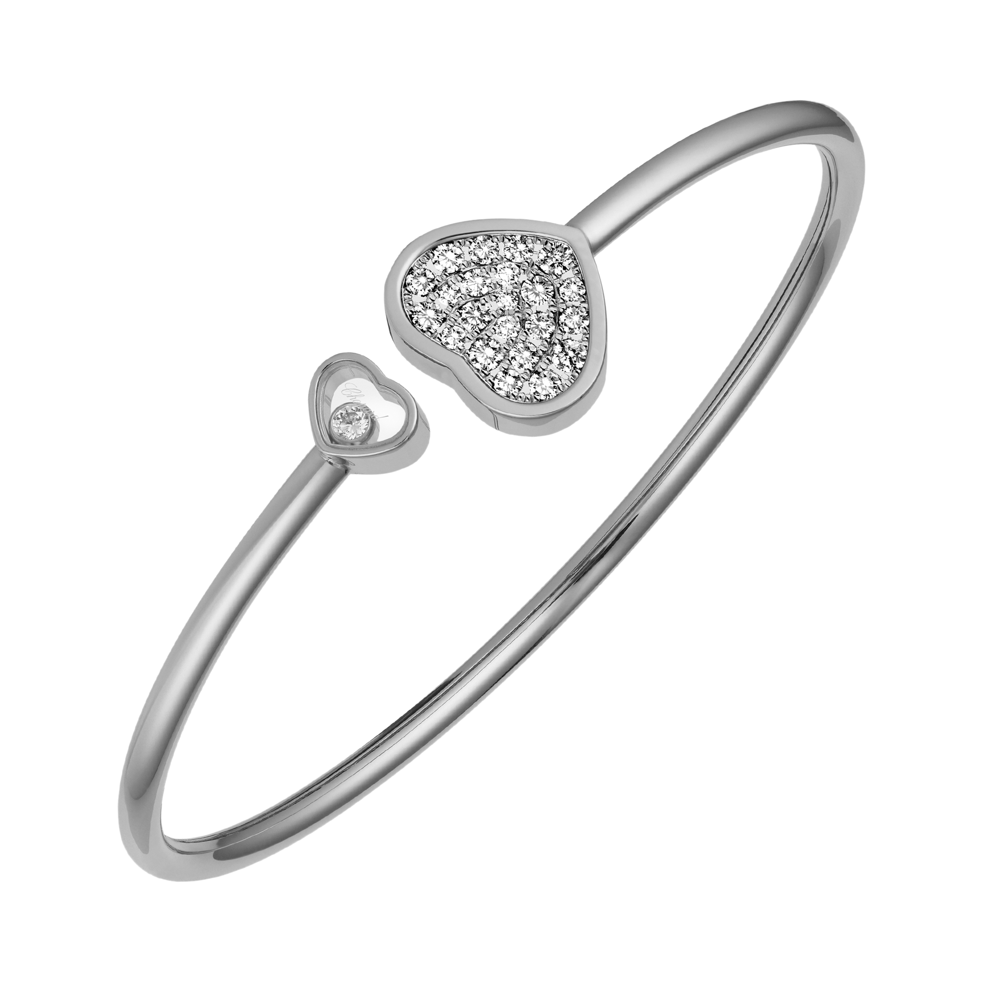 Chopard Happy Hearts Bangle Brilliant Cut, Pave Set_1