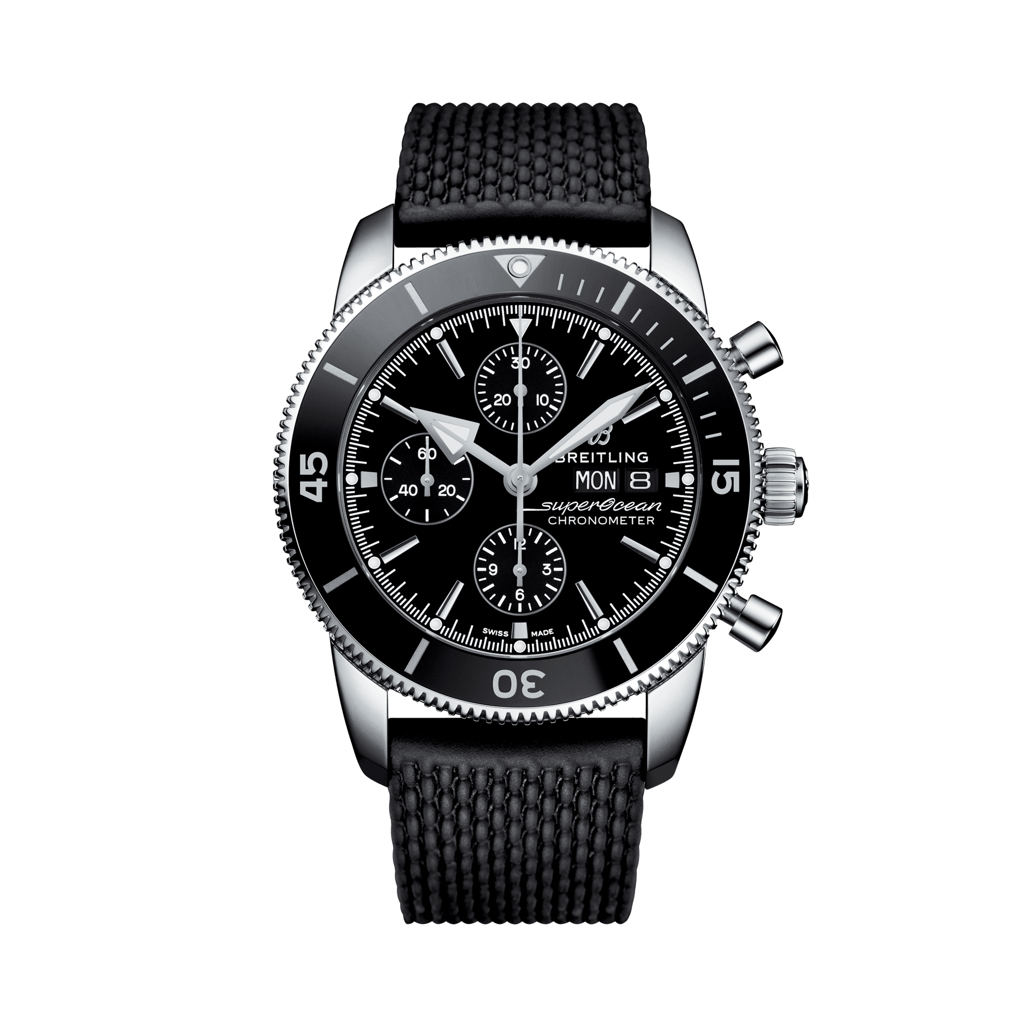 Breitling Superocean Heritage Chronograph 44 44mm, Black Dial, Baton Numerals_1