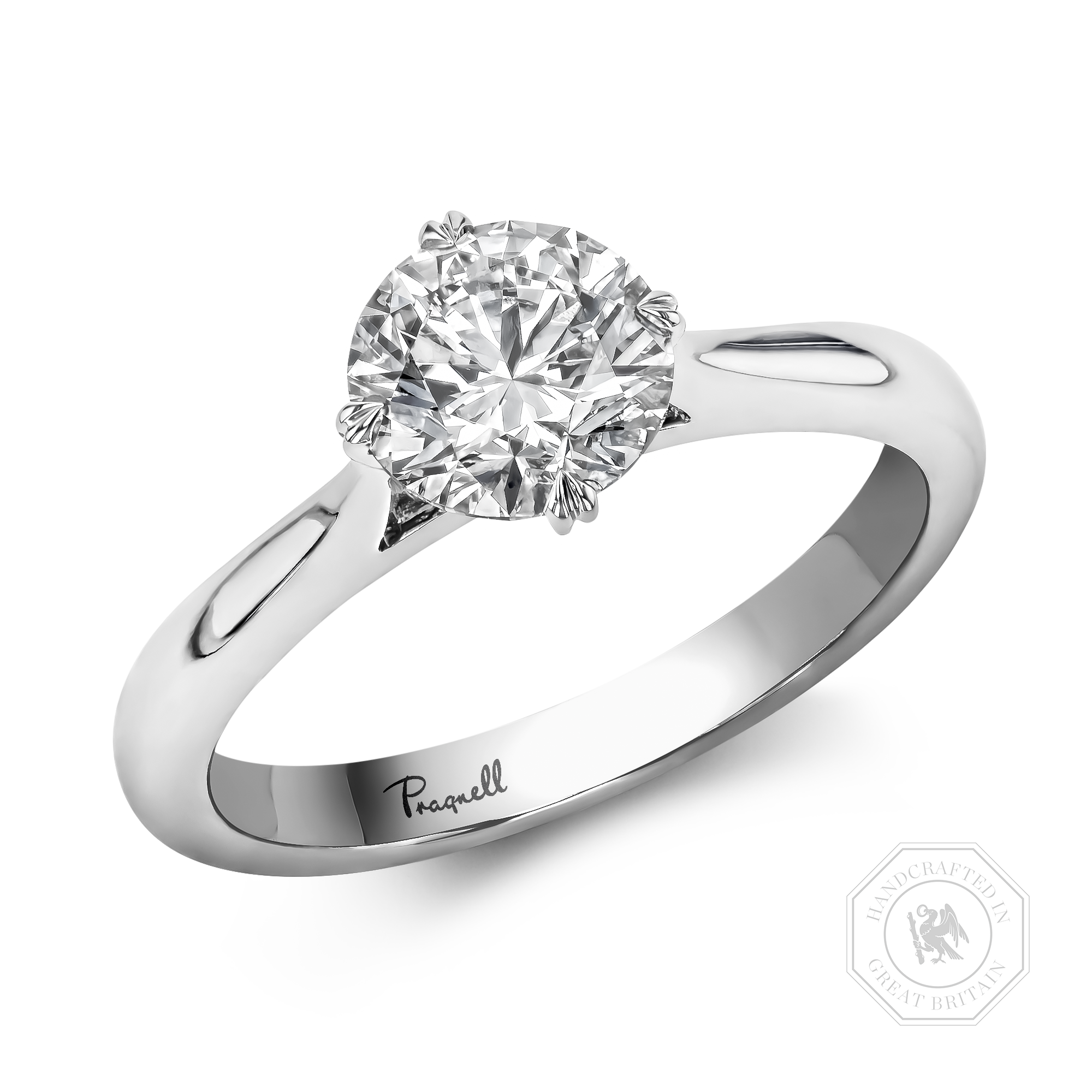 Windsor 0.50ct Brilliant Cut Diamond Ring Brilliant cut, Claw set_1