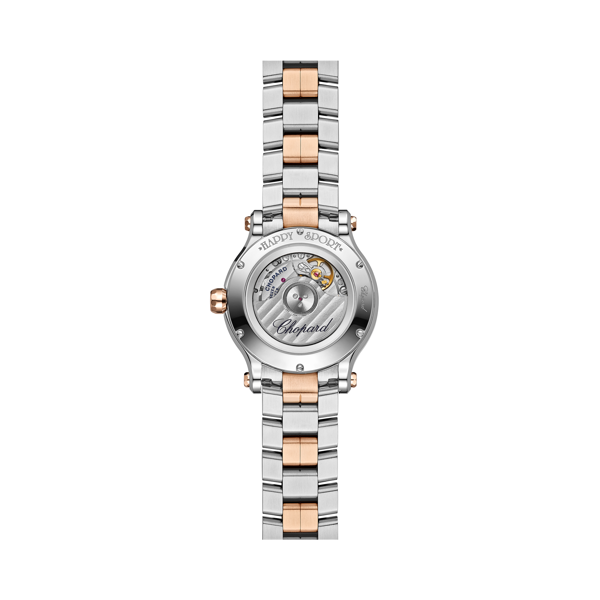 Chopard Happy Sport 33 33mm, Silver Dial, Baton/Roman Numerals_2