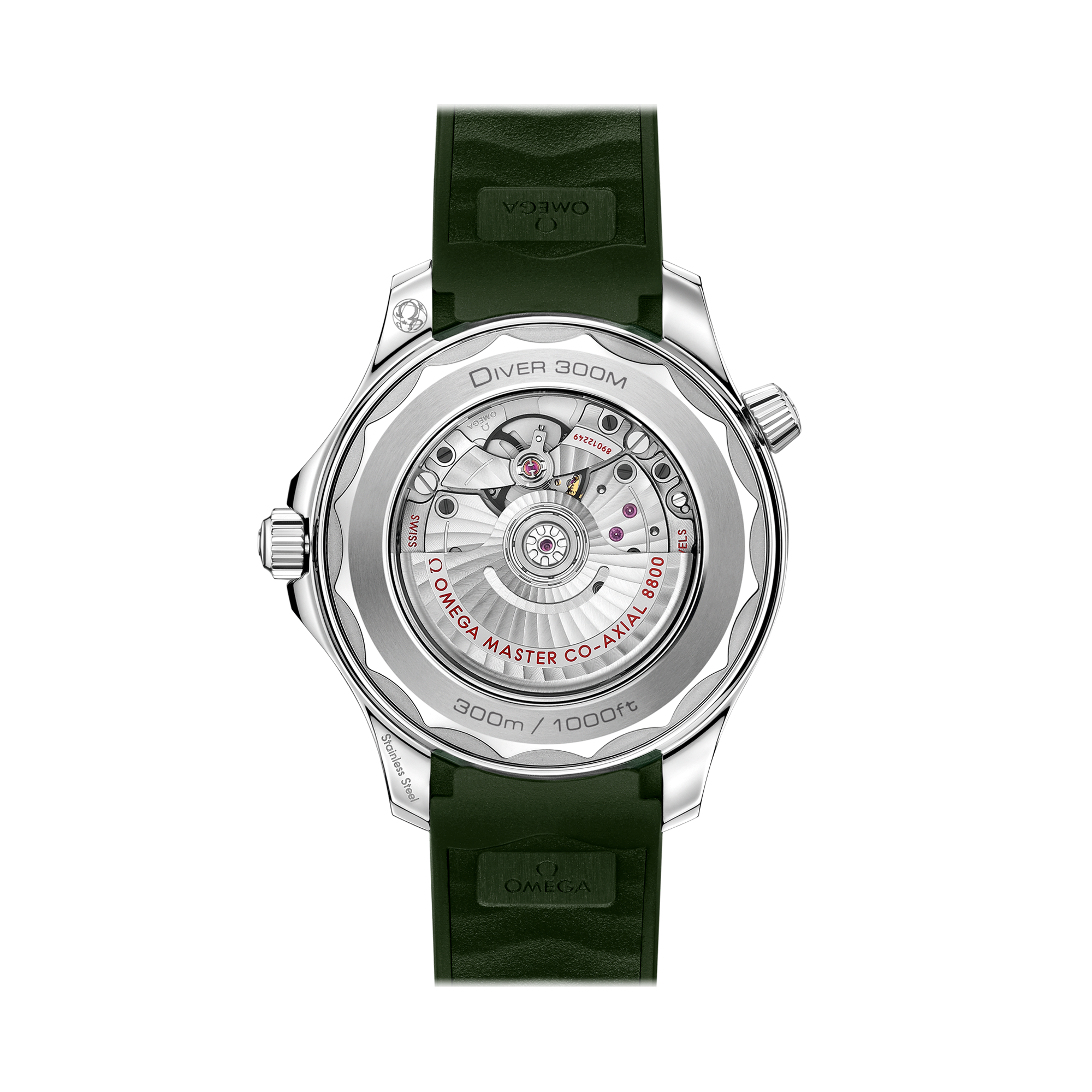 OMEGA Seamaster Diver 300m 42mm, Green Dial, Dot Numerals_2