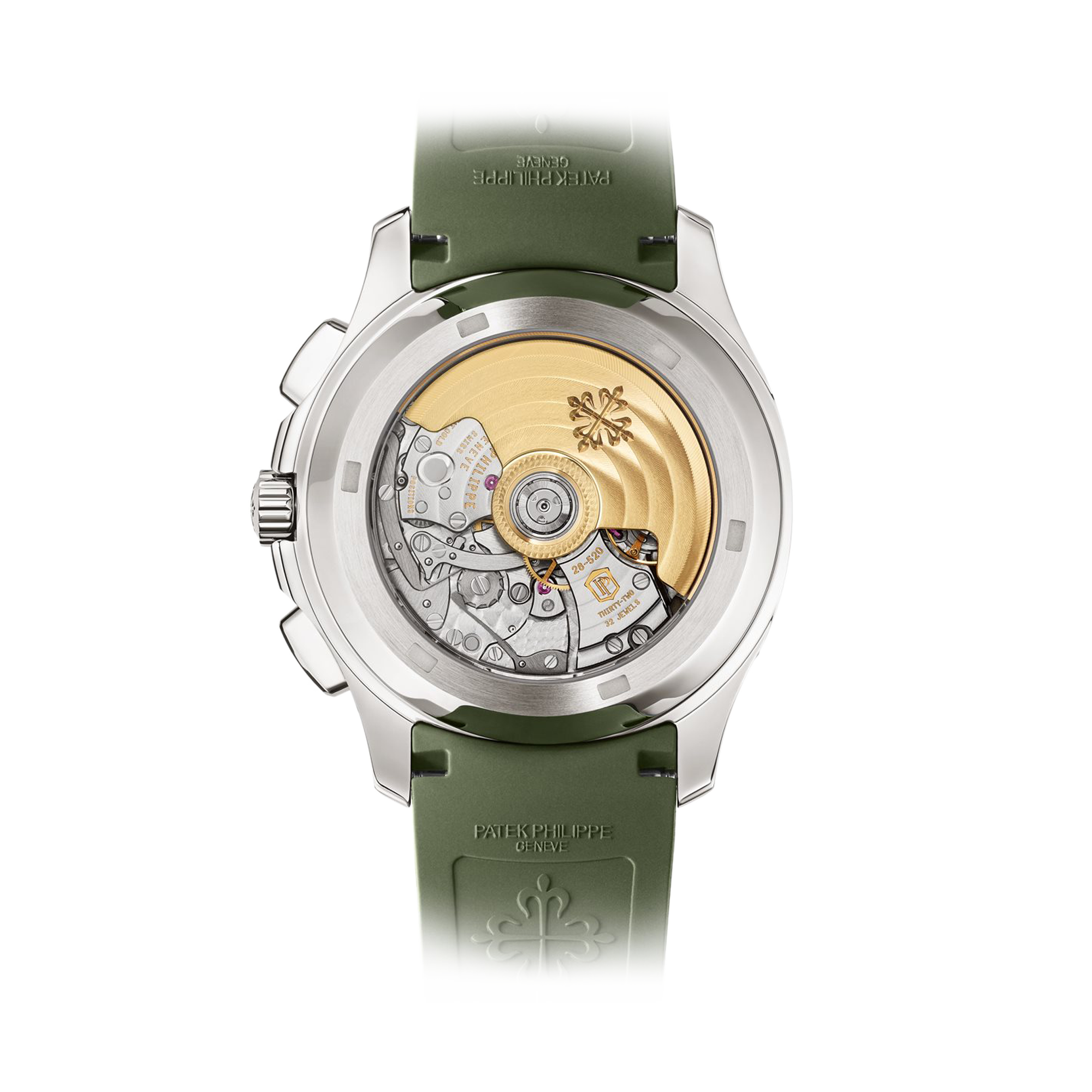 Patek Philippe Aquanaut 42.2mm, Green Dial, Arabic Numerals_2