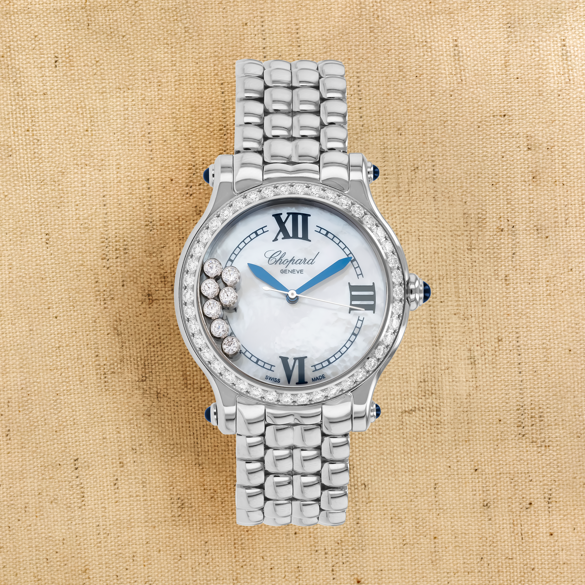 Pre-Owned Chopard Happy Sport The First 33mm, Mother of Pearl Dial, Roman Numerals_1
