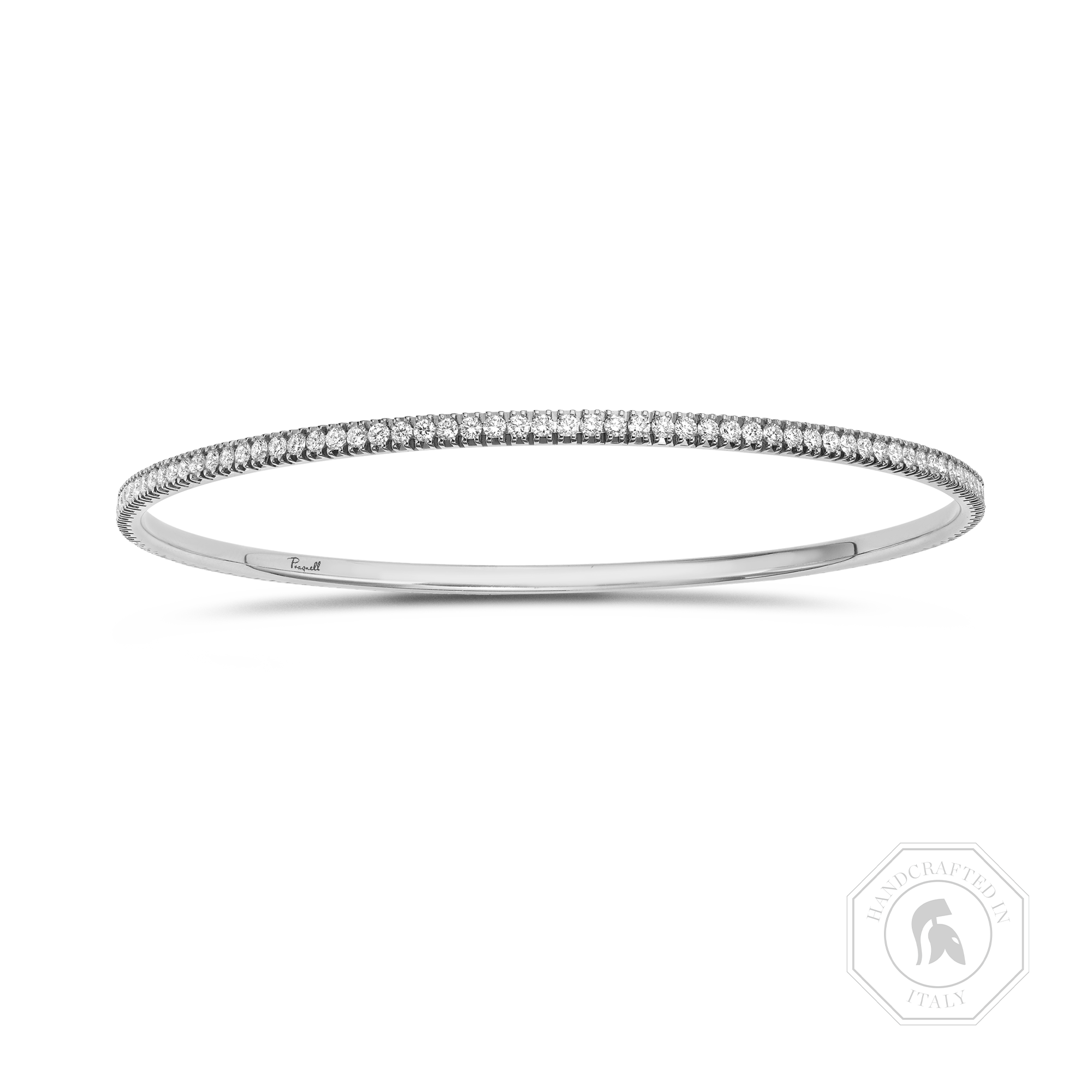 Diamond Eternity Bangle Brilliant Cut, Grain Set_1