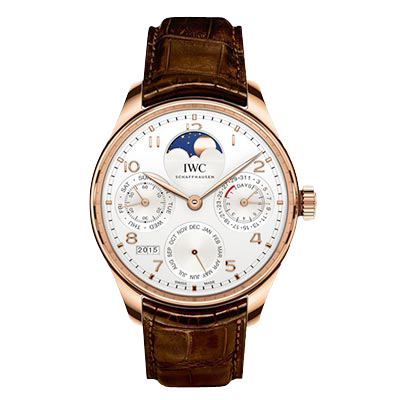 IWC Portugieser Perpetual Calendar 44mm, White Dial, Arabic Numerals_1