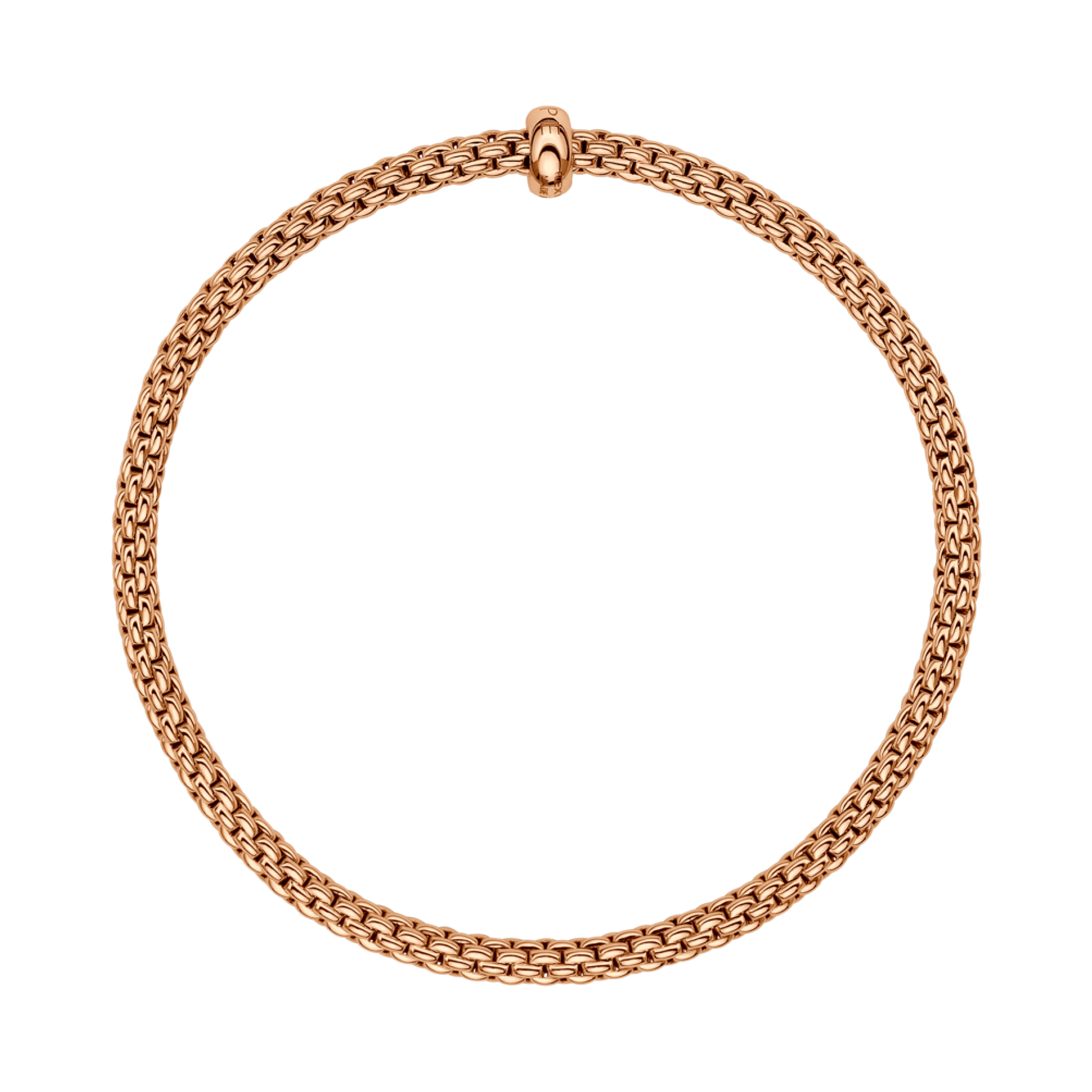 FOPE Prima Flex'It Medium Diamond Bracelet Brilliant Cut, Rubover Set_2