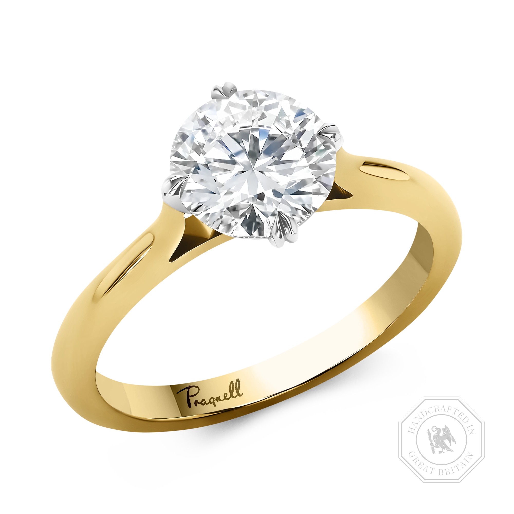 Windsor 1.52ct Brilliant Cut Diamond Ring Brilliant cut, Claw set_1