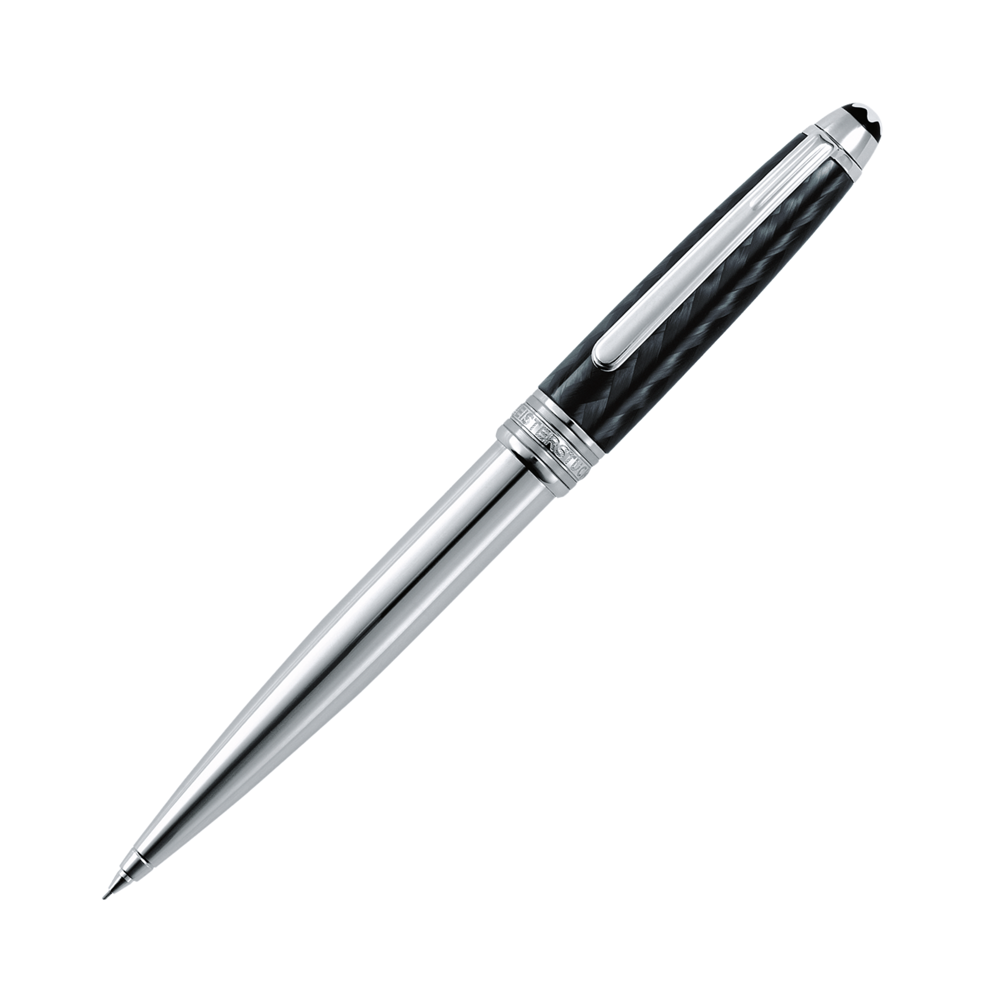 Montblanc Meisterstück Solitaire Carbon & Steel Classique Mechanical Pencil 5835_2
