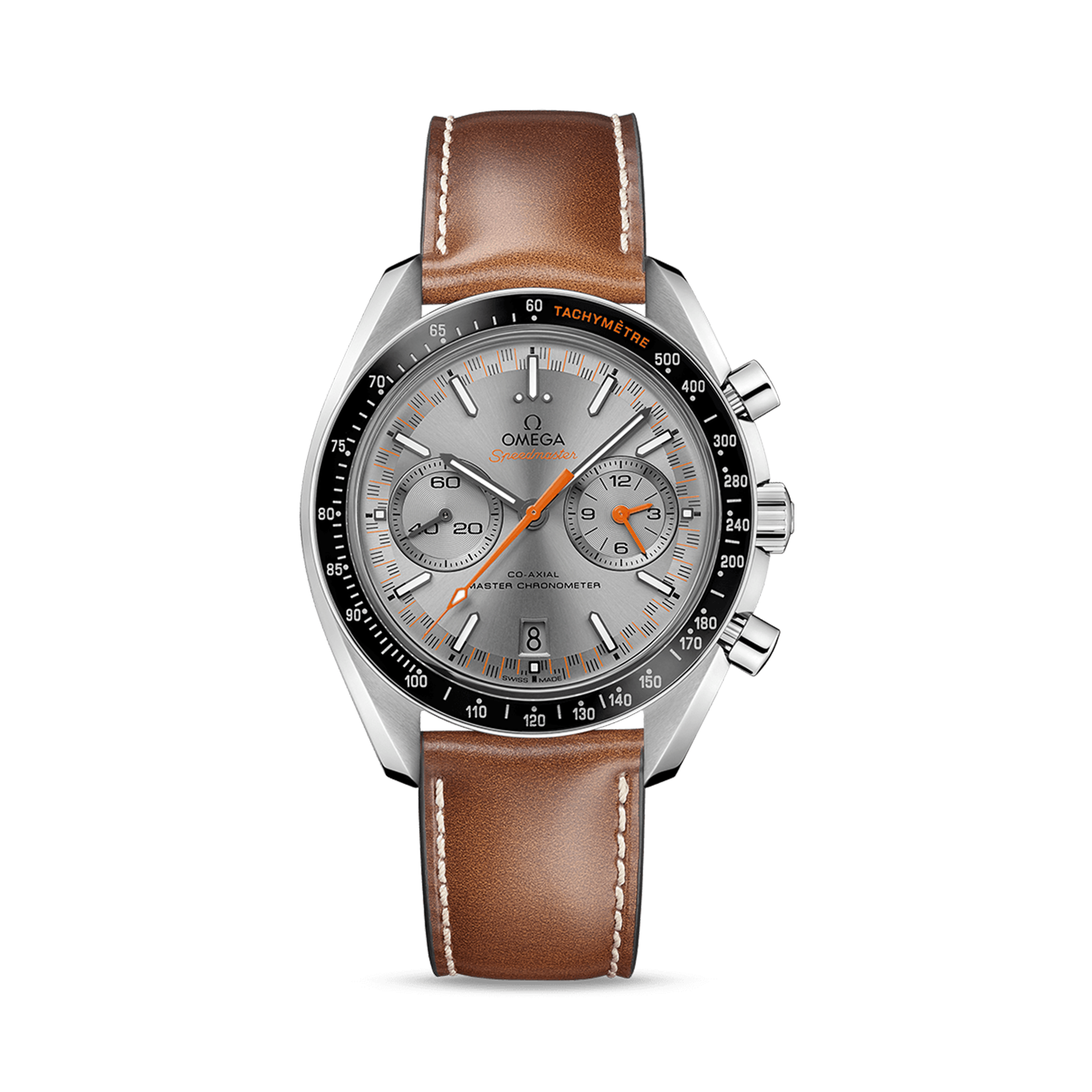 OMEGA Speedmaster Racing 44.25mm, Silver Dial, Baton Numerals_1