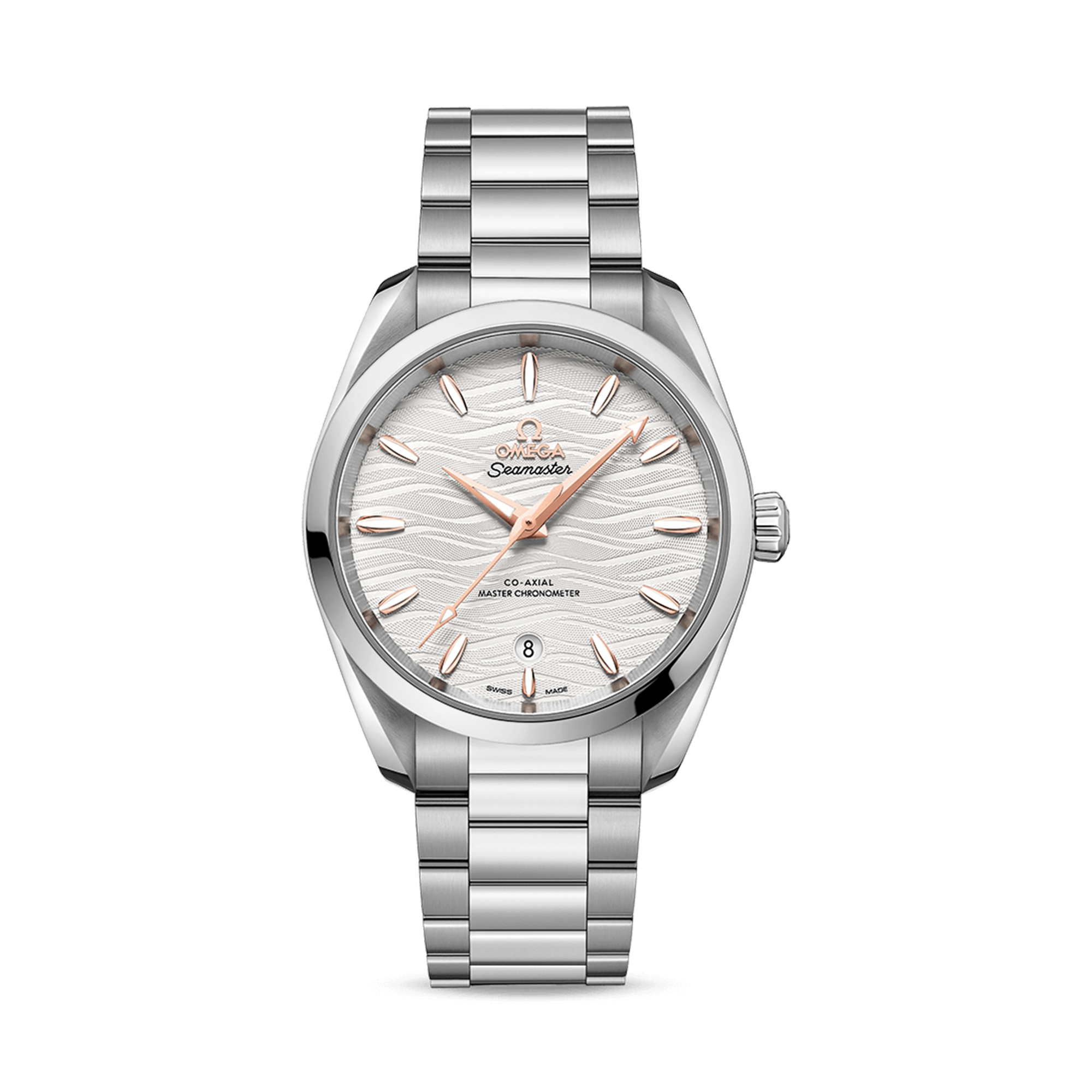 OMEGA Seamaster  Aqua Terra 150m 38mm, Silver Dial, Baton Numerals_1