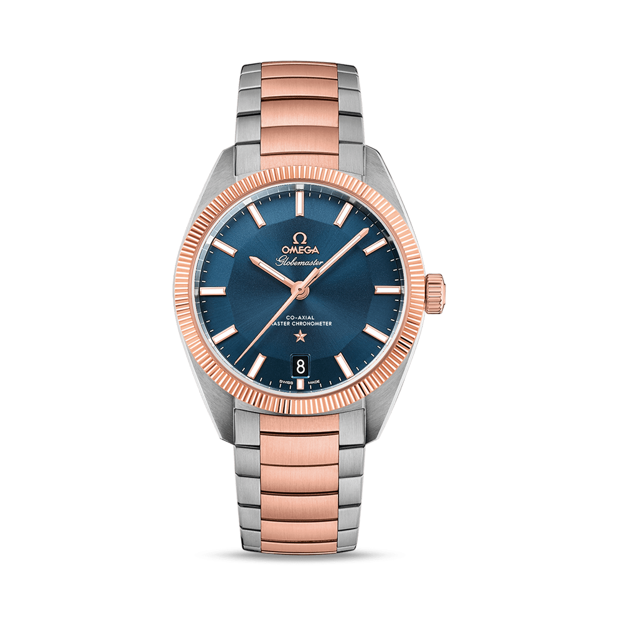 OMEGA Constellation Globemaster 39mm, Blue Dial, Baton Numerals_1