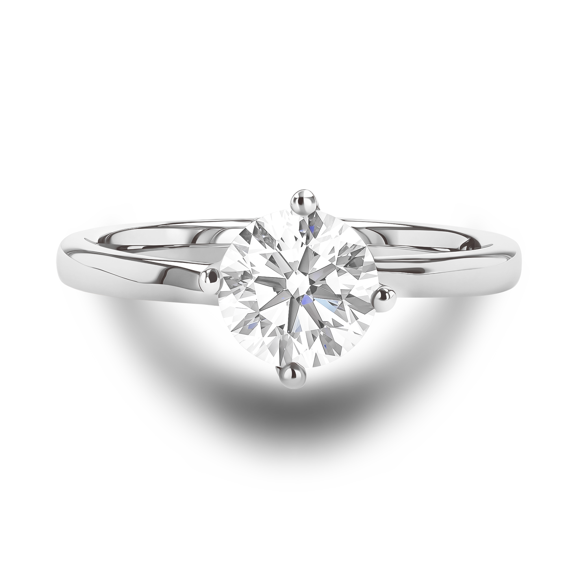 Union 1.00ct Diamond Solitaire Ring Brilliant cut, Claw set_2