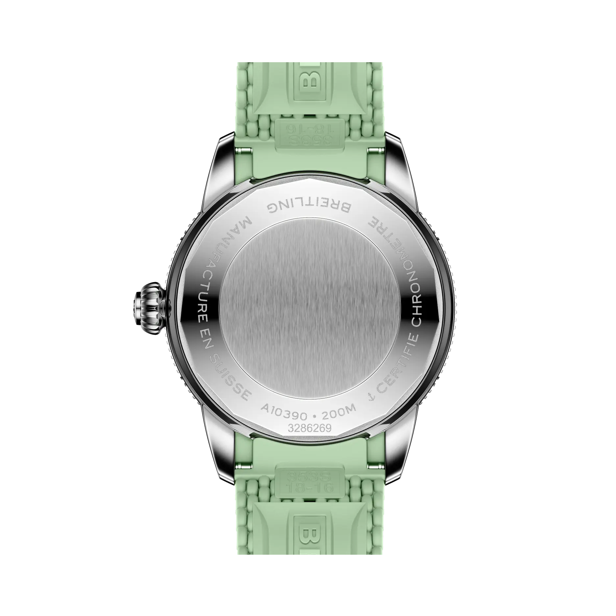 Breitling Superocean Automatic 36mm, Green Dial, Baton Numerals_4