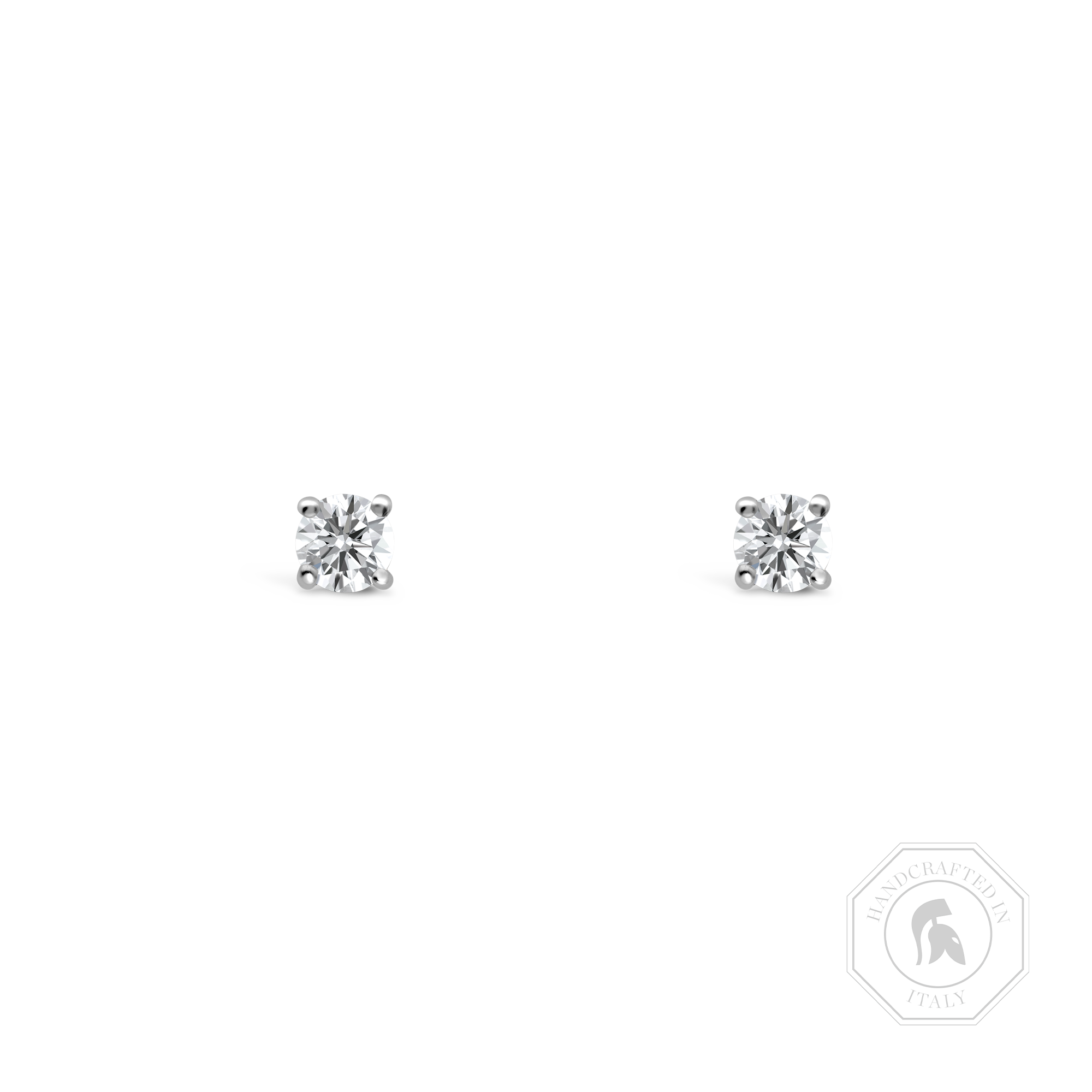 Diamond Stud Earrings Brilliant cut, Claw set_1