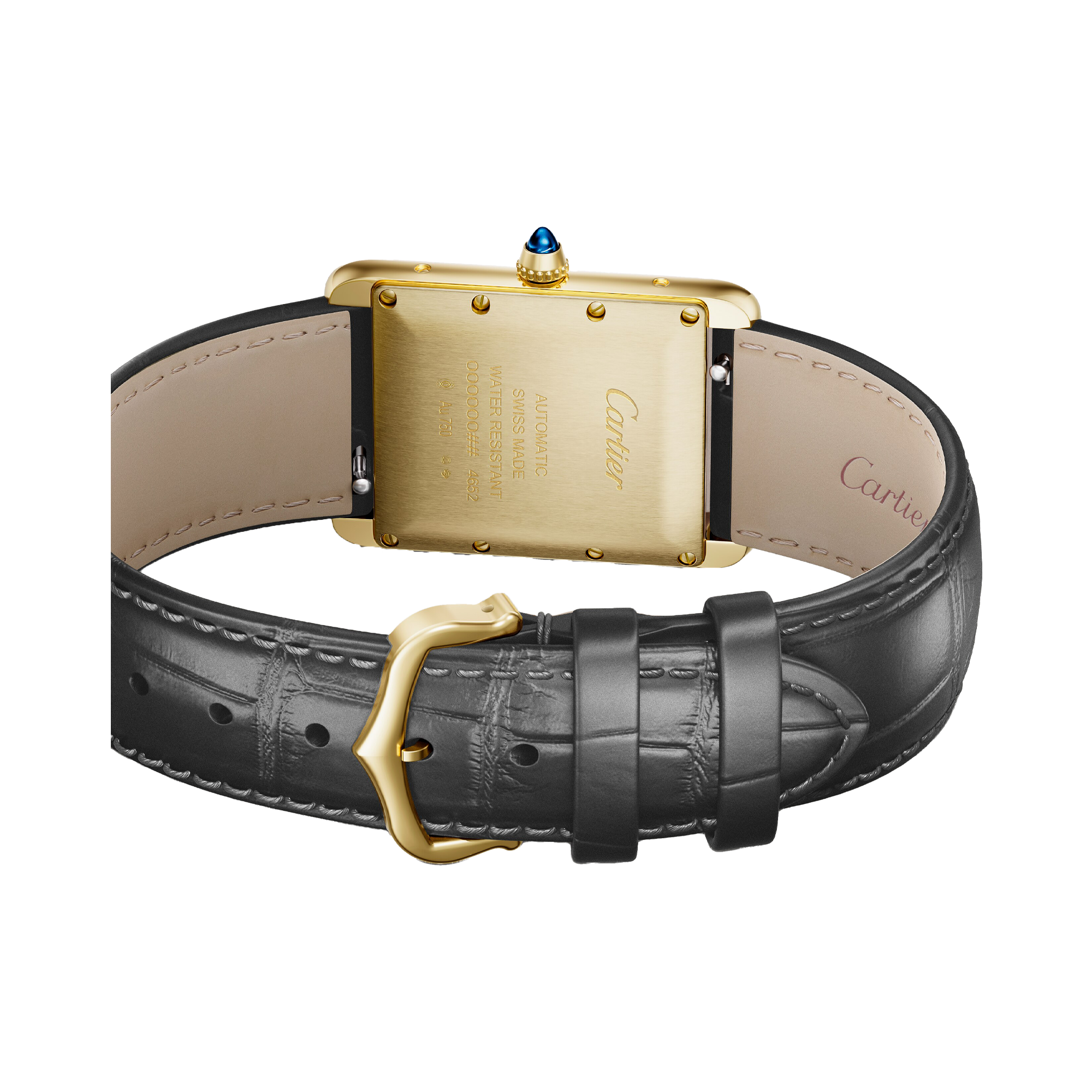 Cartier Tank Louis Cartier Large, Silver Dial, Roman Numerals_4