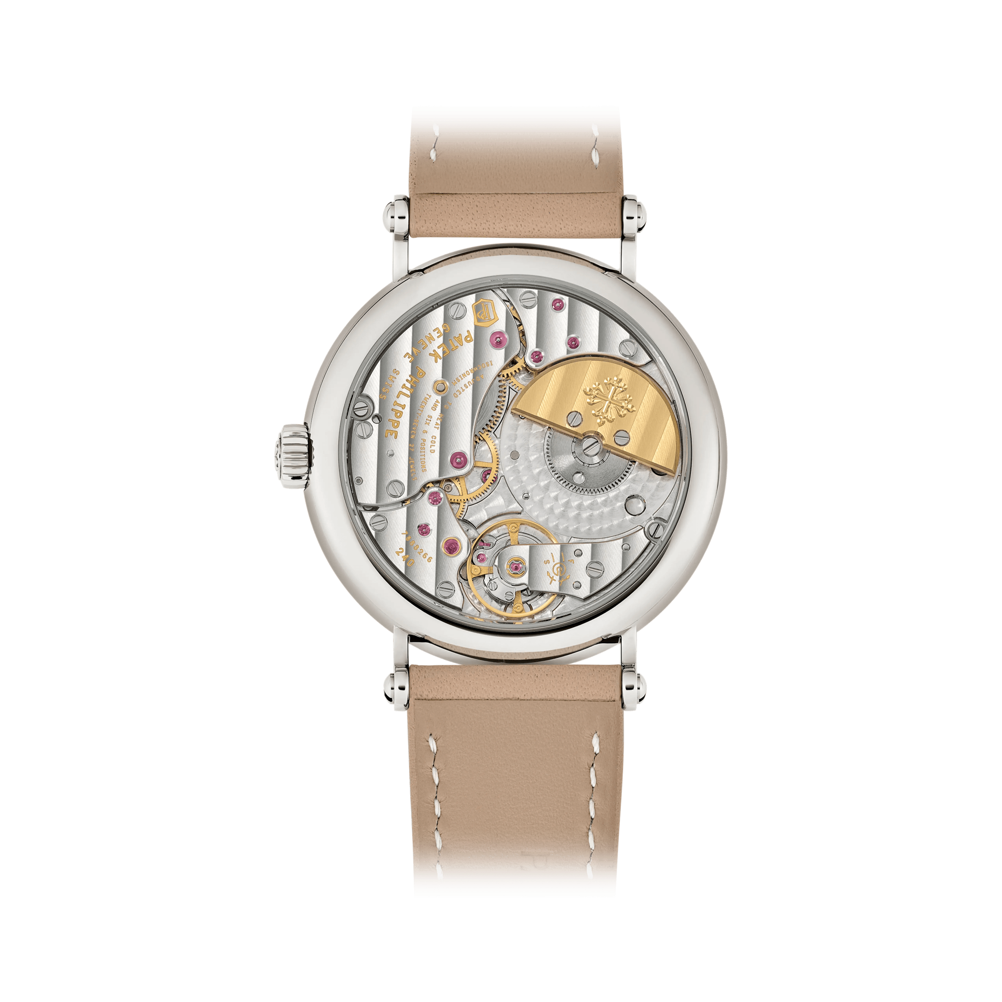 Patek Philippe Calatrava 34.6mm, Ice Blue Dial, Arabic Numerals_2