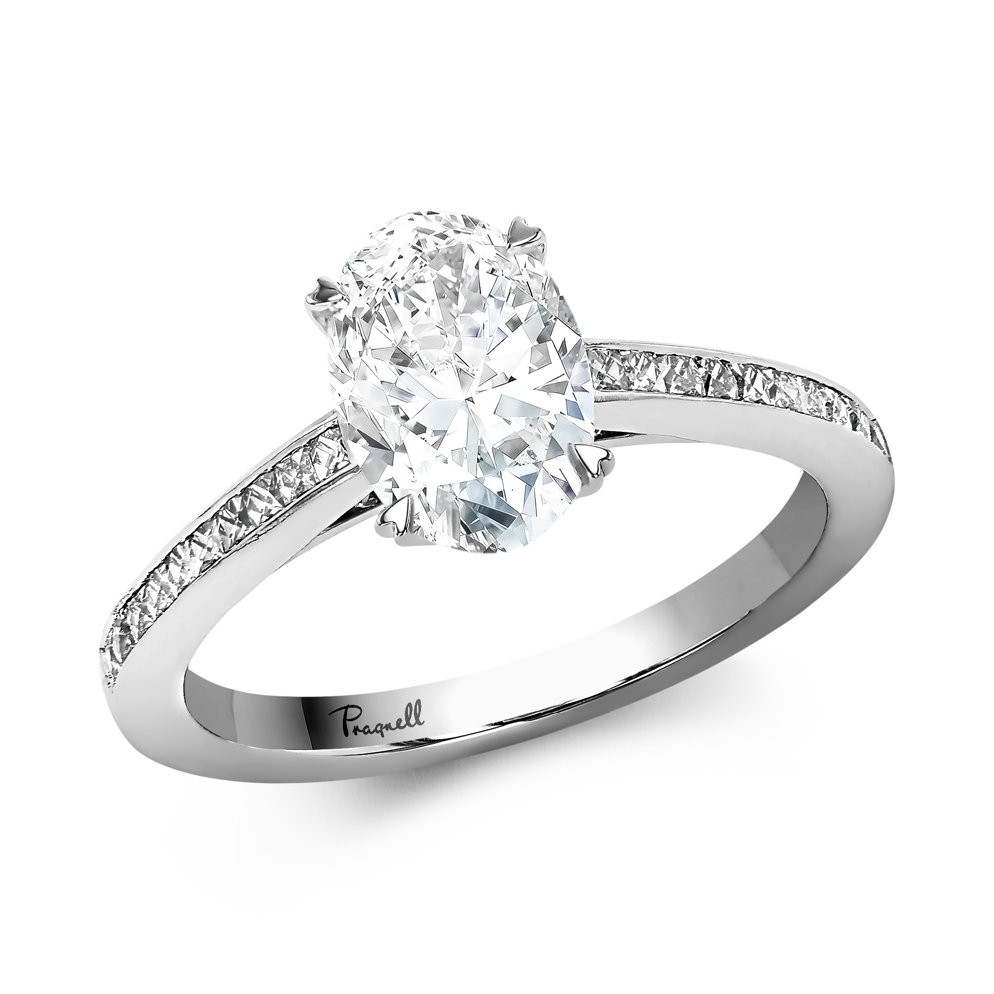Gatsby 1.51ct Oval Cut Diamond Ring Oval Cut, Claw Set_1
