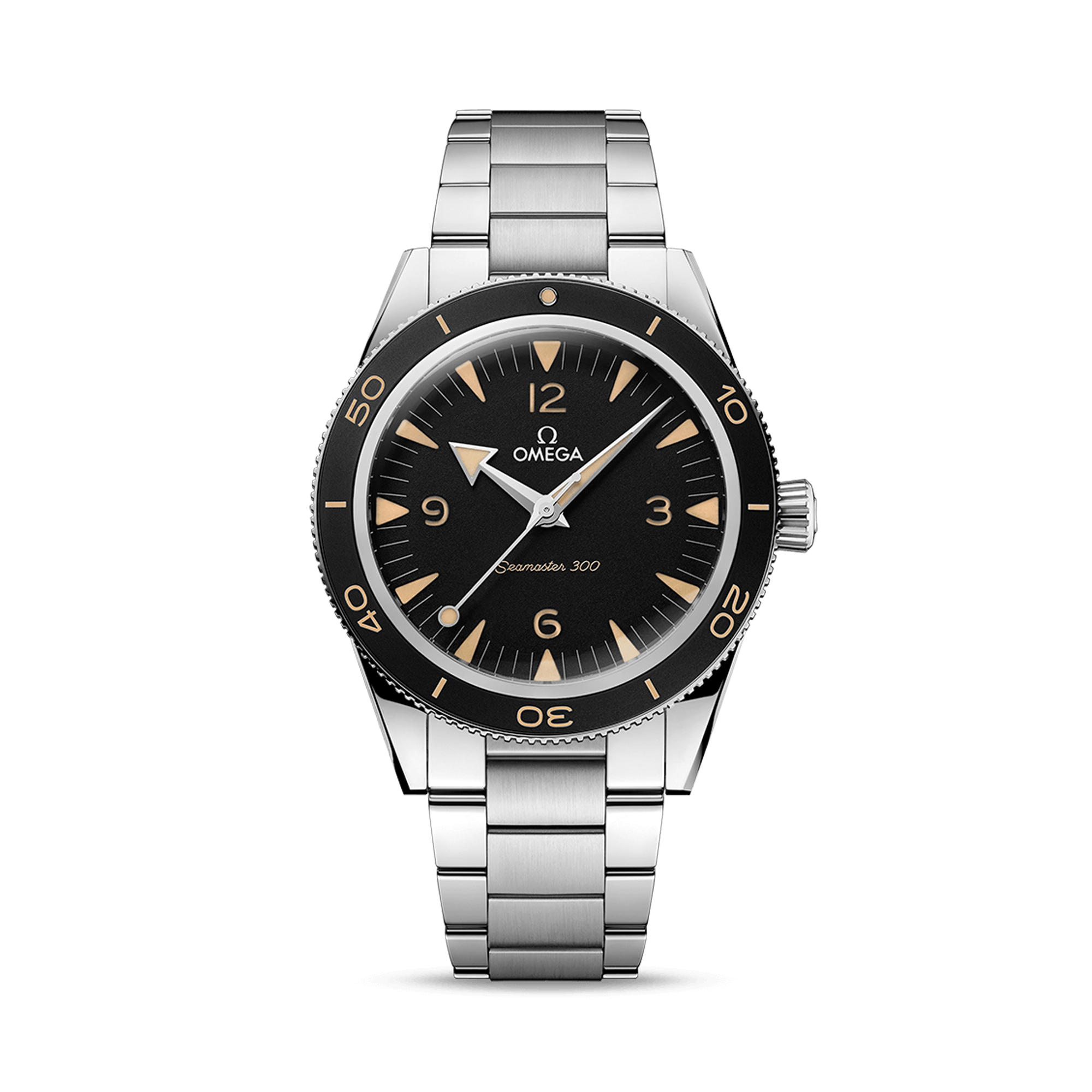 OMEGA Seamaster 300 41mm, Black Dial, Arabic Numerals_1