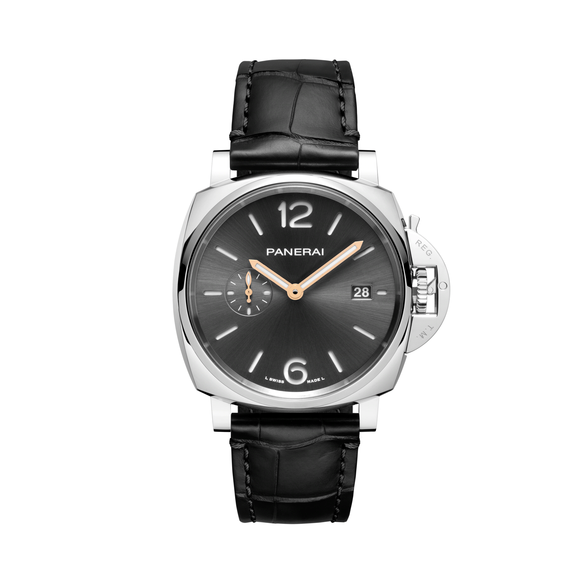 Panerai Luminor Due - 42mm 42mm, Black Dial, Arabic/Baton Numerals_1