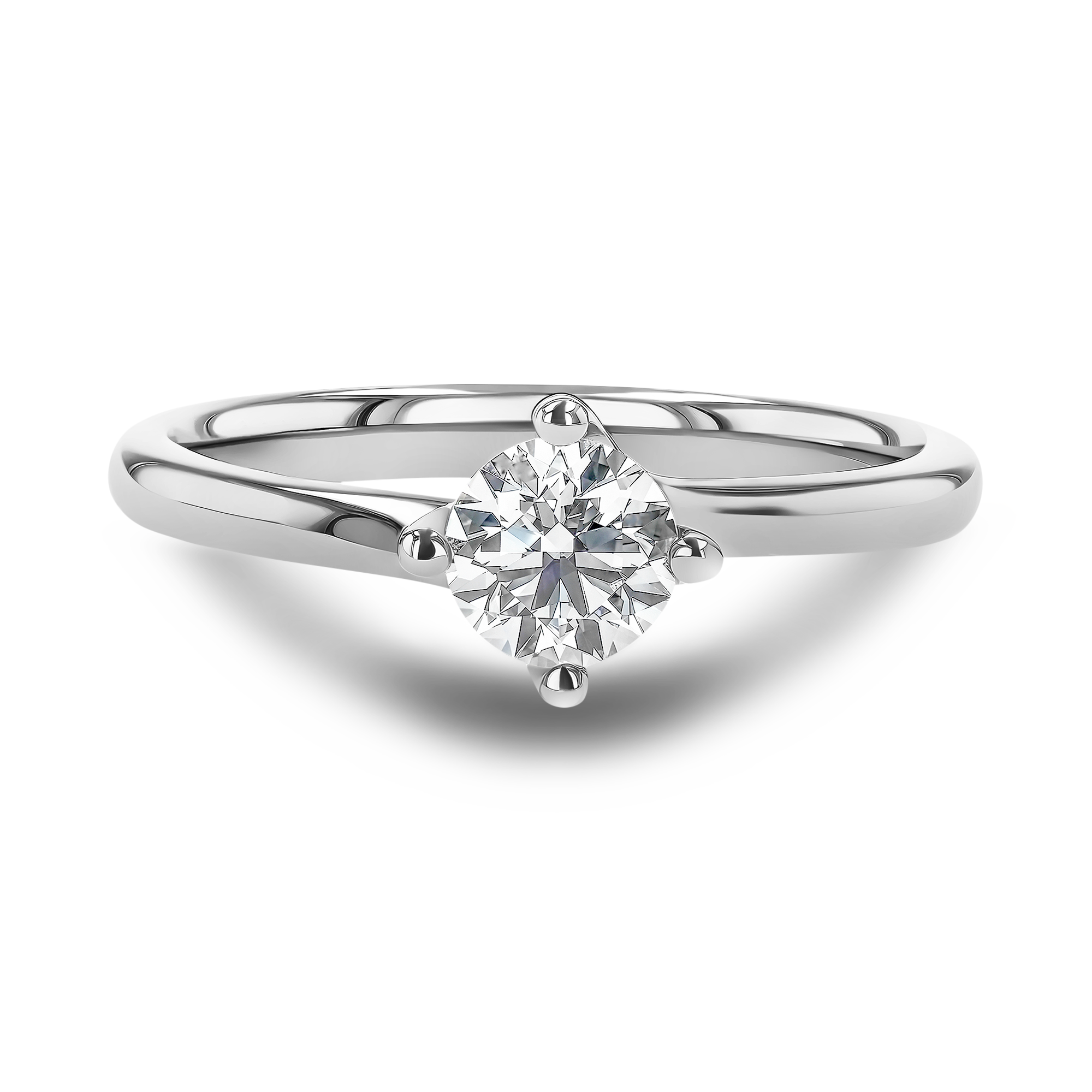 Union 0.50ct Diamond Solitaire Ring Brilliant cut, Claw set_2