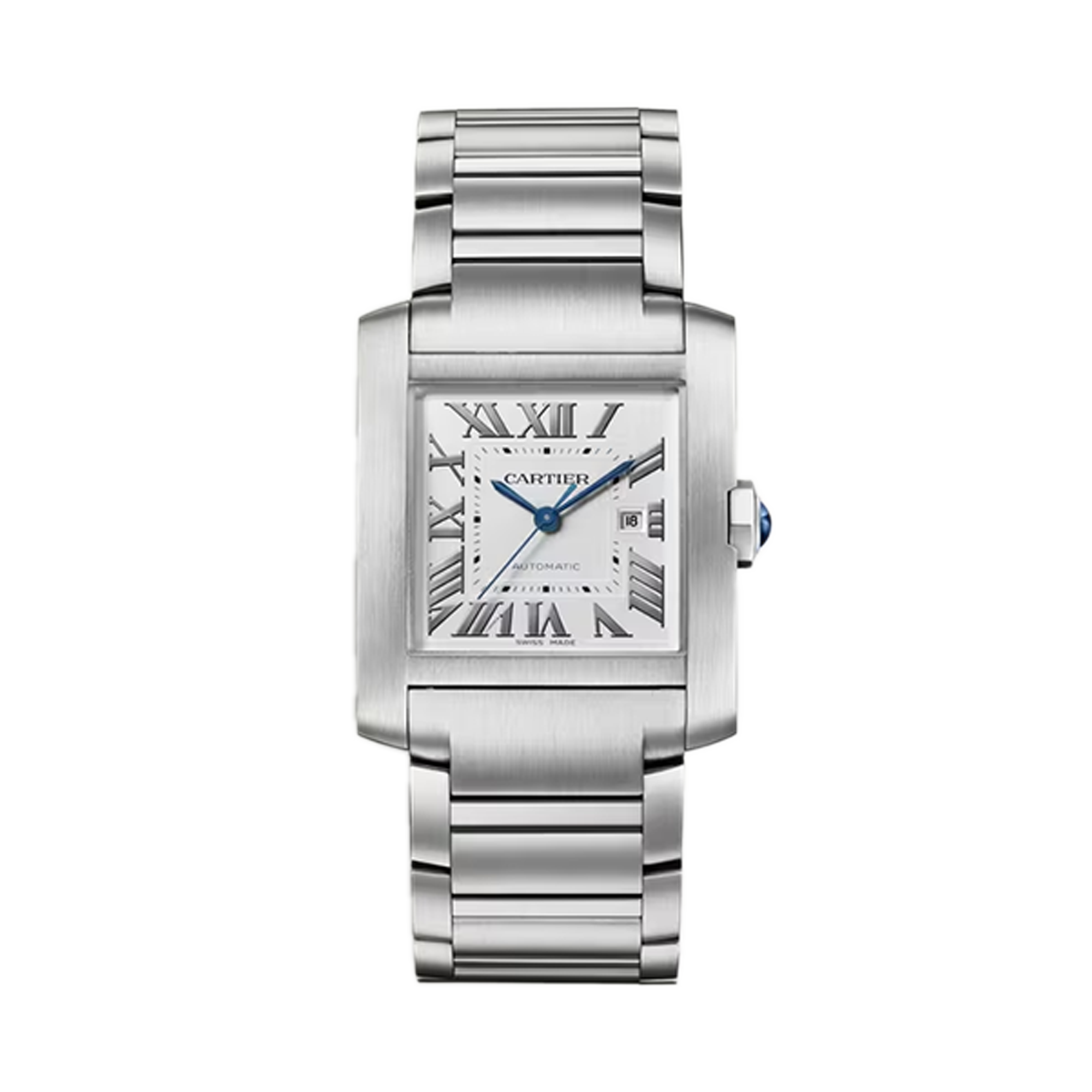 Cartier Tank Française 30.5mm, Silver Dial, Roman Numerals_1