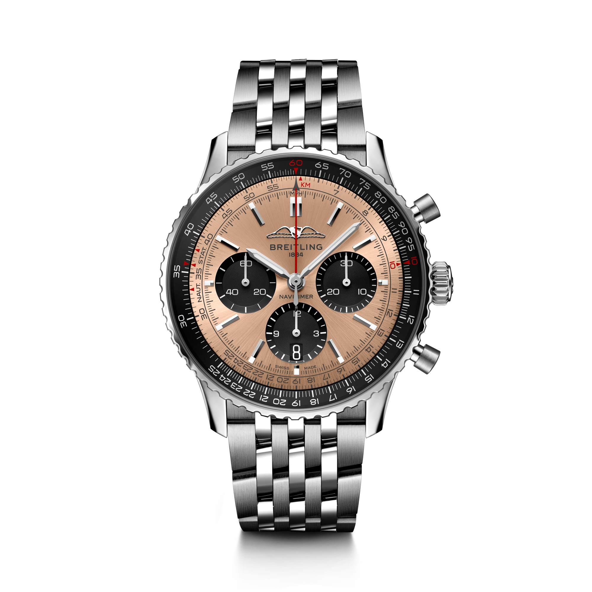 Breitling Navitimer B01 Chronograph 43 43mm, Copper Dial, Baton Numerals_1