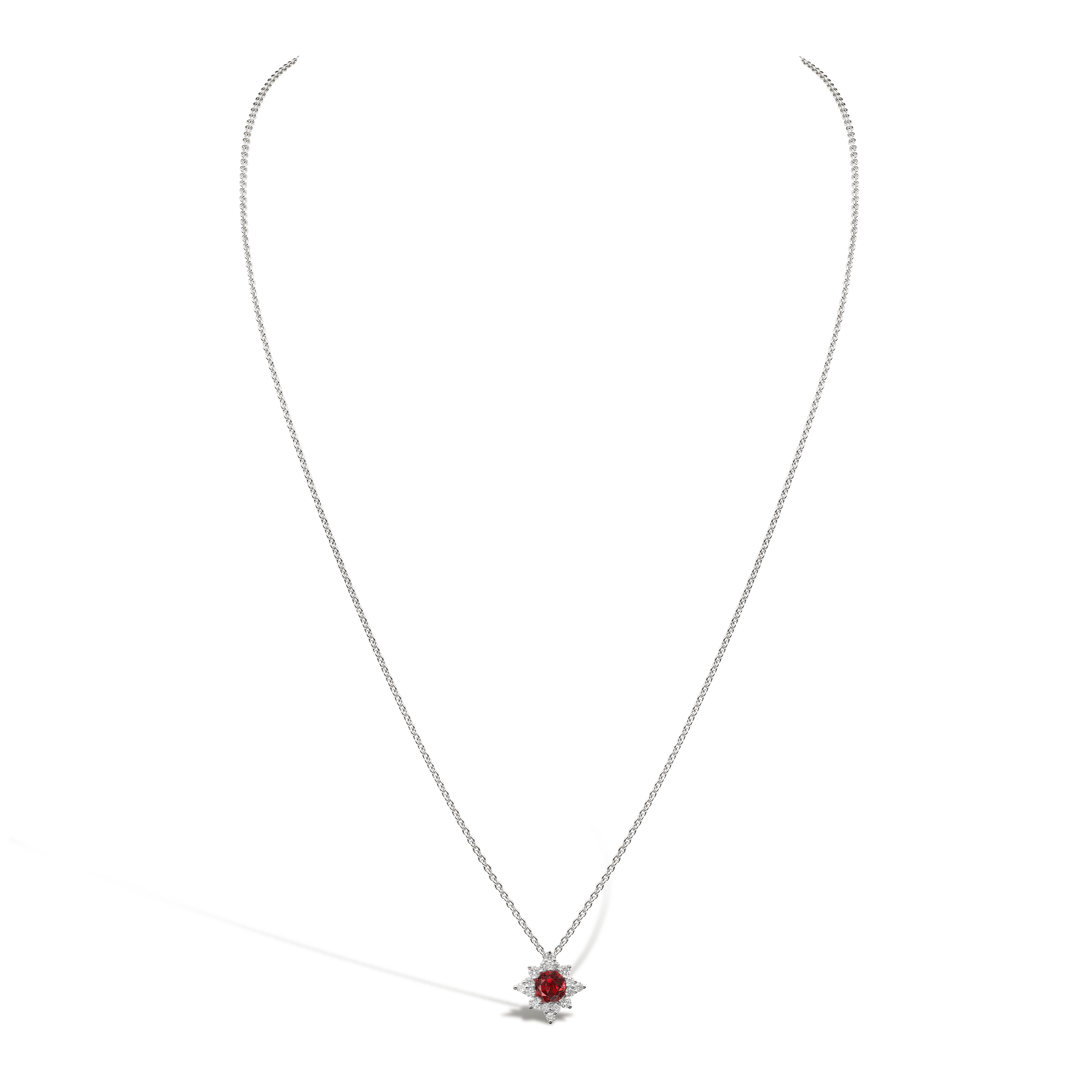 Star Struck Ruby Pendant Brilliant cut, Claw set_2