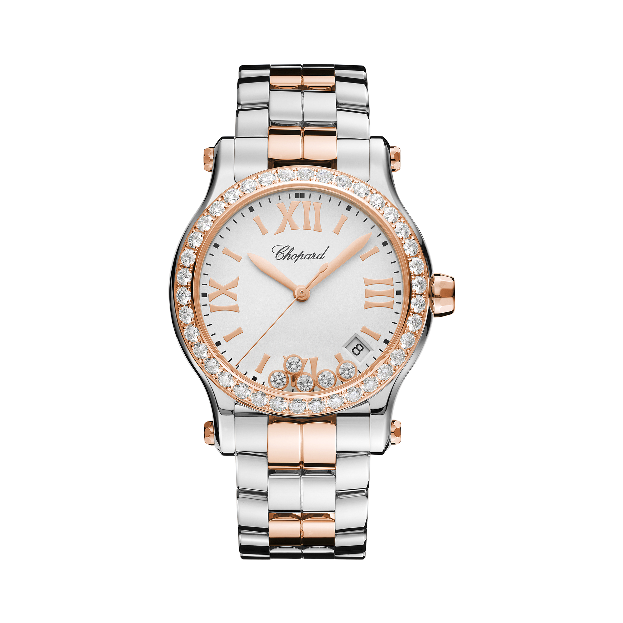 Chopard Happy Sport 36mm, White Dial, Roman Numerals_1